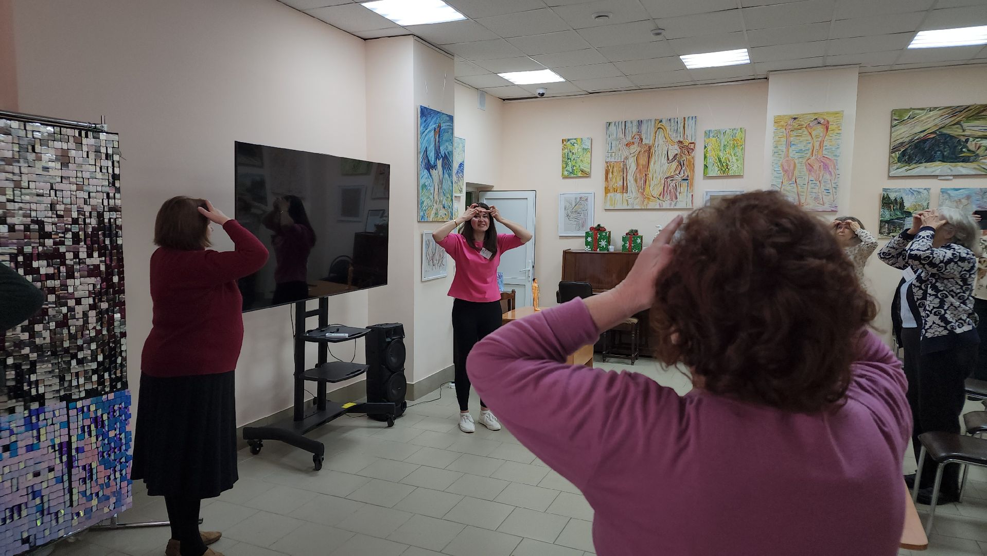 гимнастика, активное долголети, пенсионеры, здоровье, протвино,