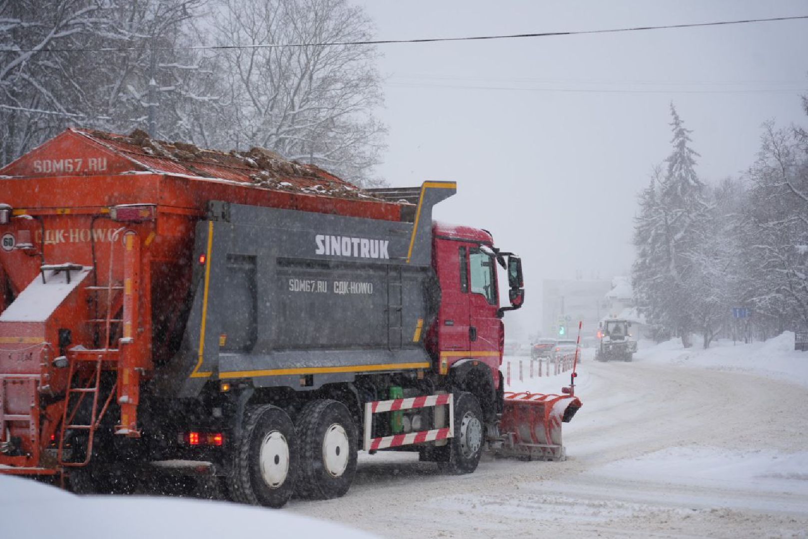 Сергиев Посад, ЖКХ, Коммунальщики, Снегопад, Непогода, Зима, Сергиево-Посадский городской округ,