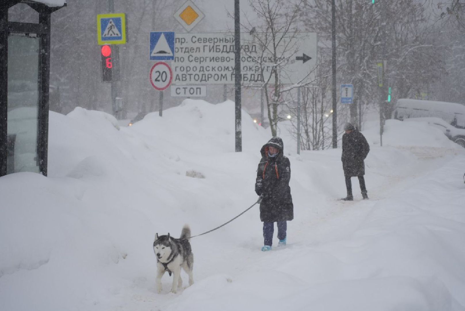 Сергиев Посад, ЖКХ, Коммунальщики, Снегопад, Непогода, Зима, Сергиево-Посадский городской округ,