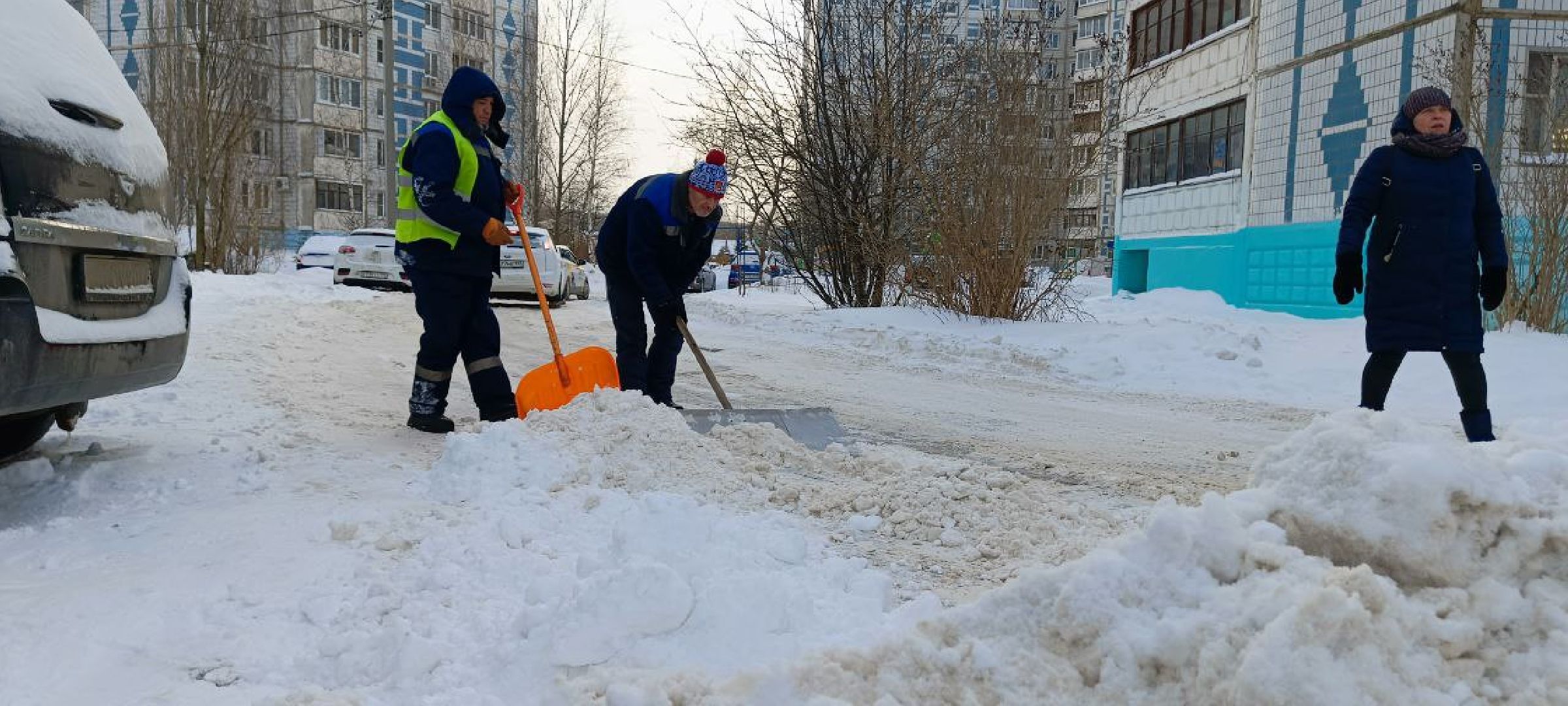 Дмитров, Уборка снега, МинЖКХ,
