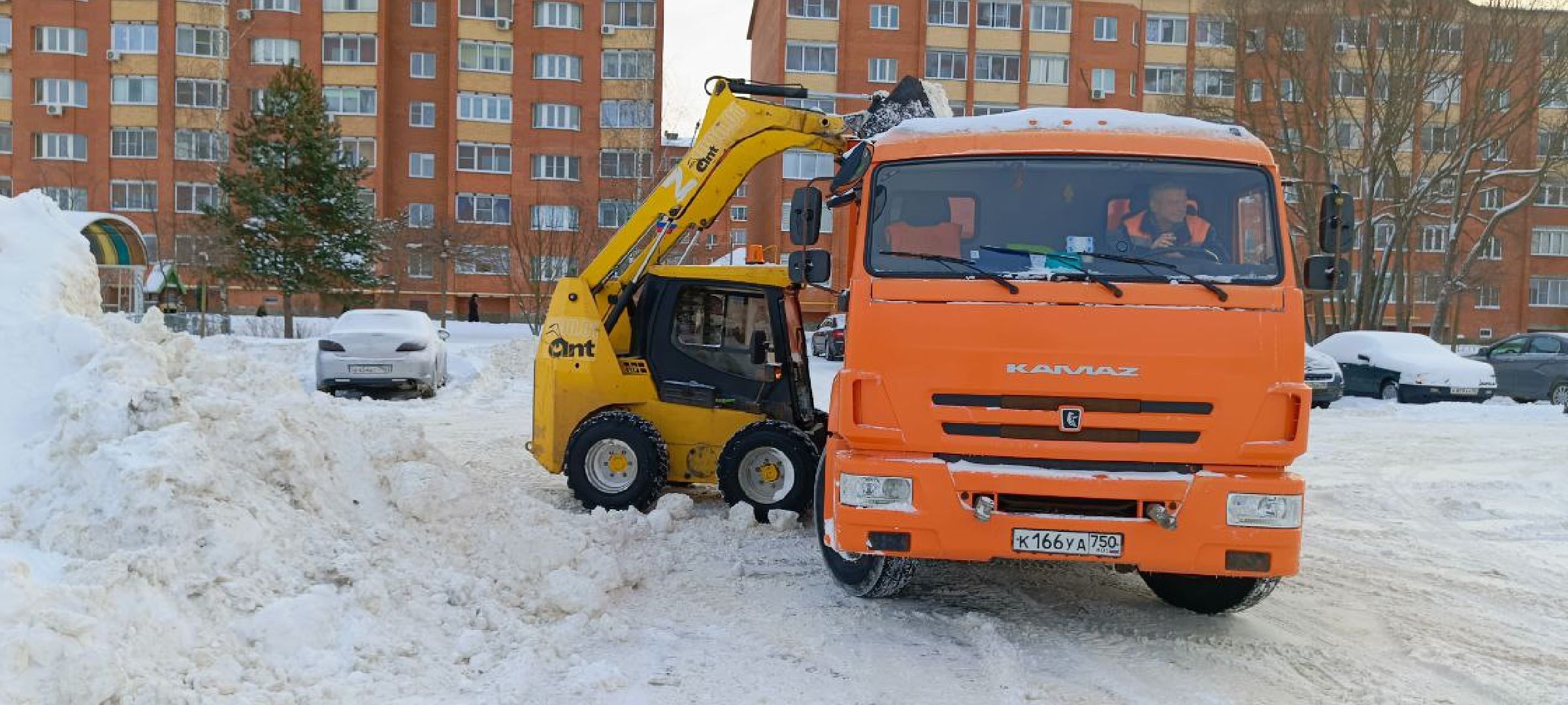 Дмитров, Уборка снега, МинЖКХ,