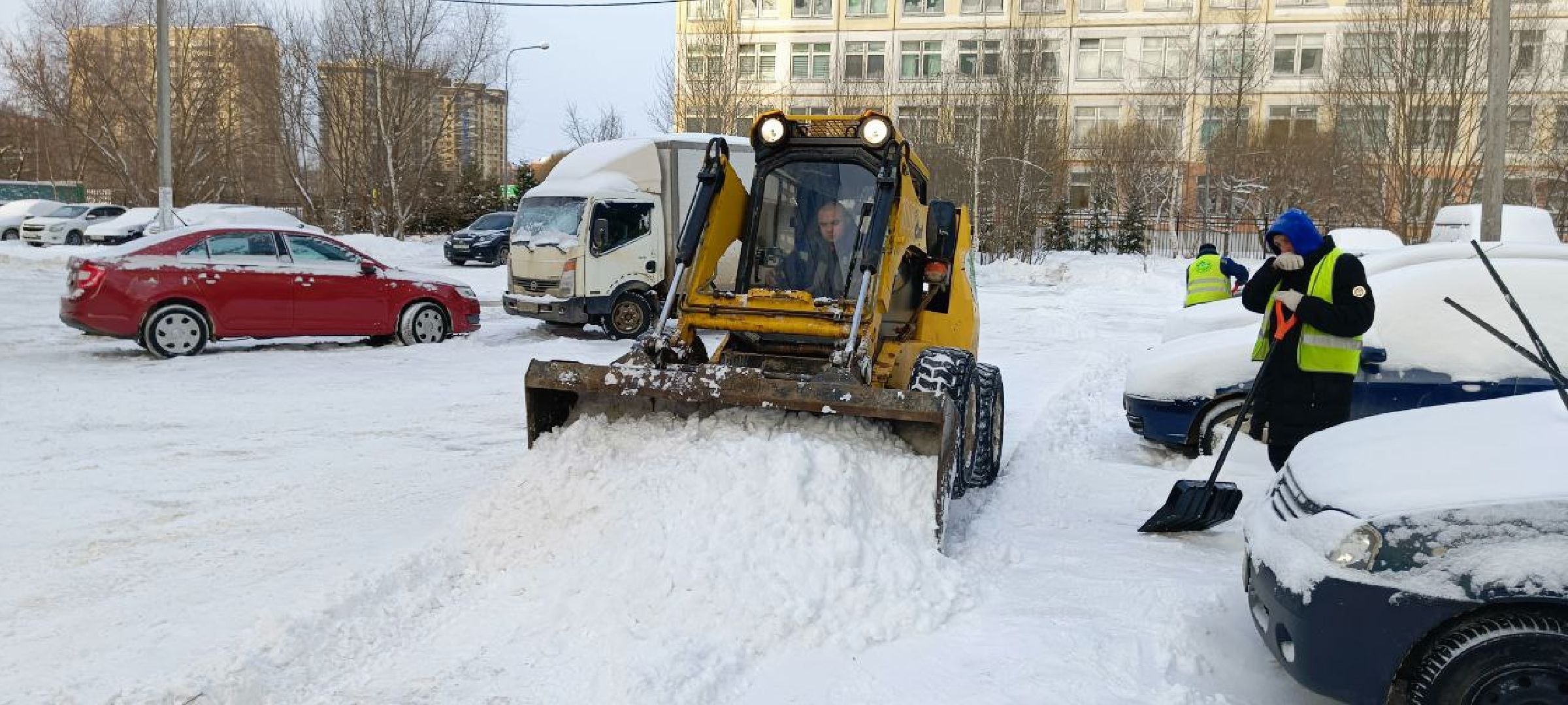 Дмитров, Уборка снега, МинЖКХ,