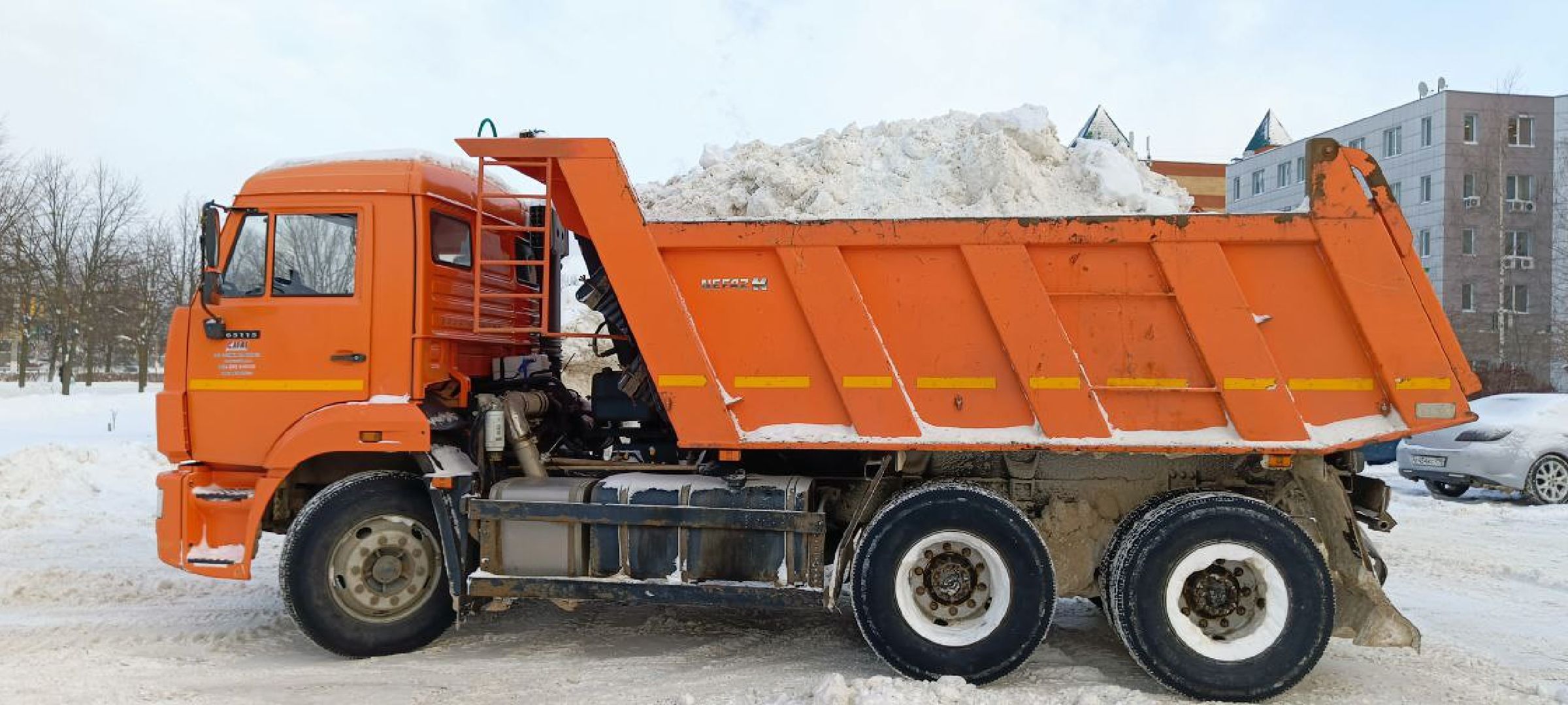 Дмитров, Уборка снега, МинЖКХ,