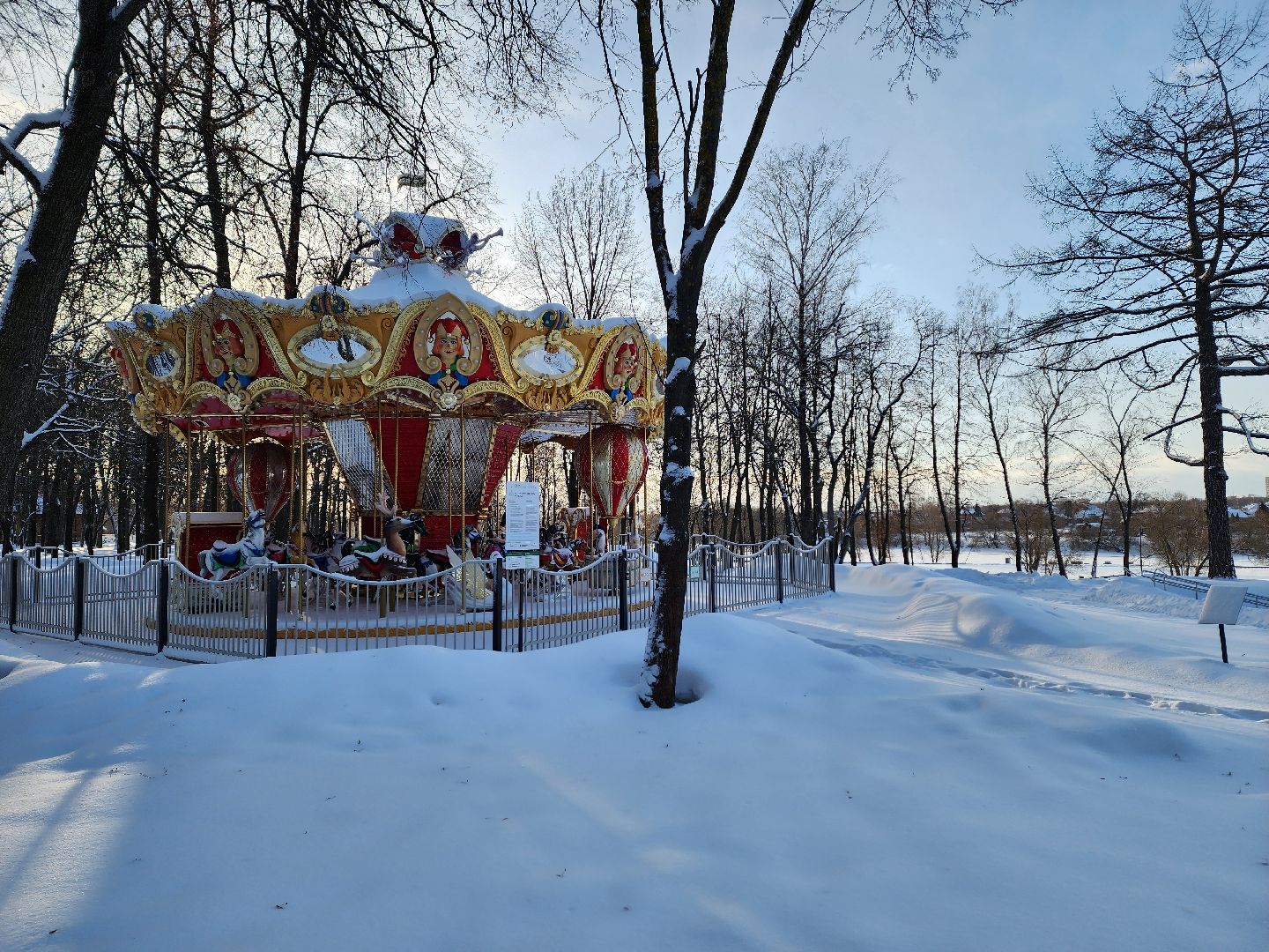воскресенск, туризм, парки подмосковья, парк кривякино, усадьба кривякино, жители, зима в подмосковье,