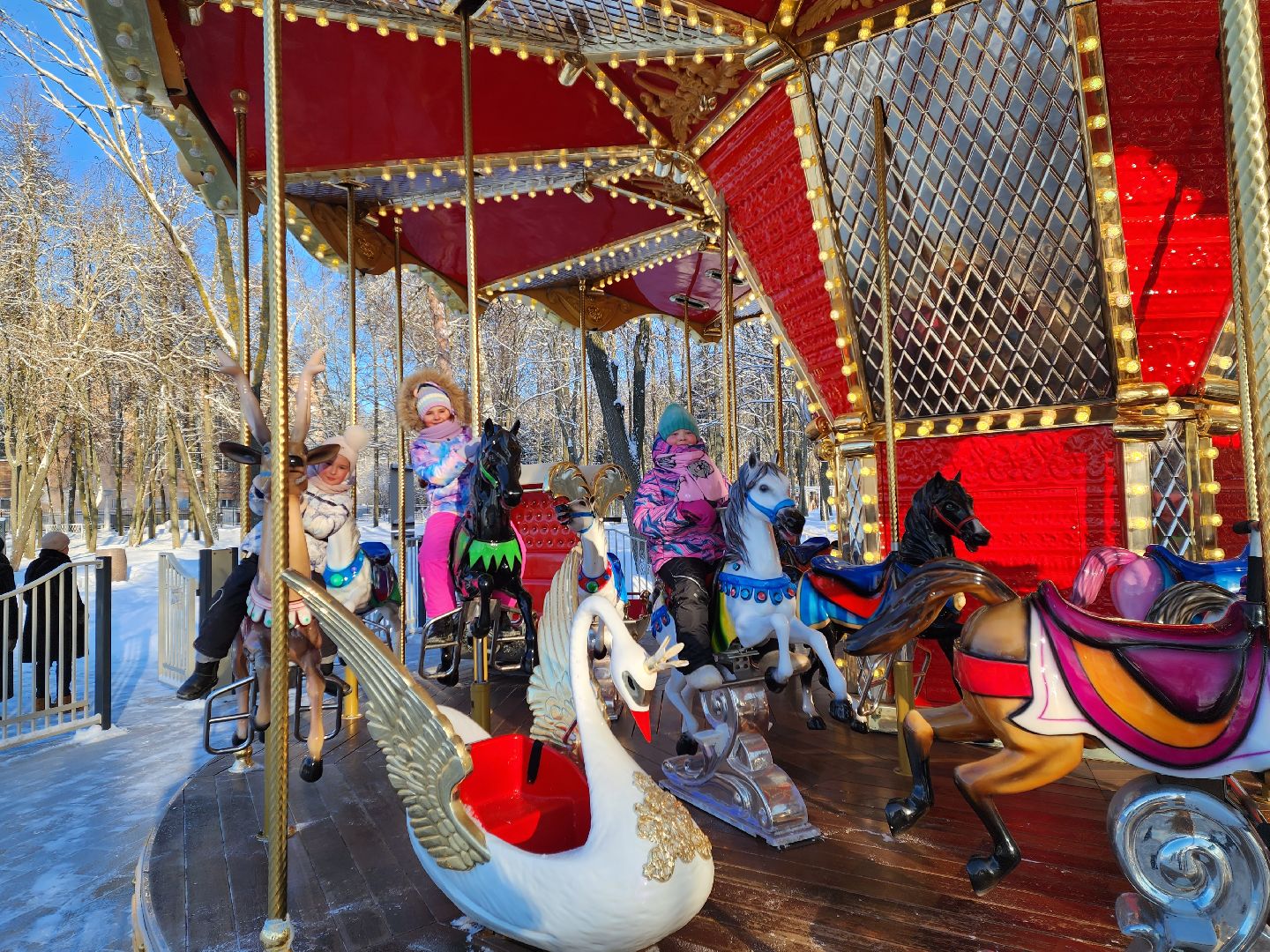 воскресенск, туризм, парки подмосковья, парк кривякино, усадьба кривякино, жители, зима в подмосковье,