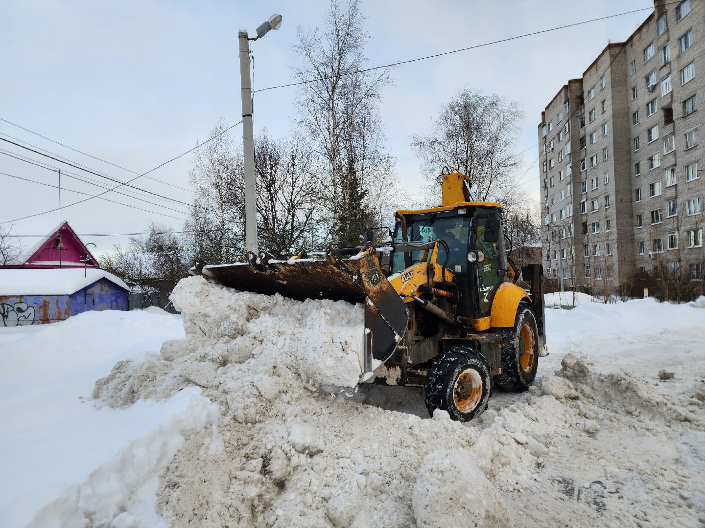 красноармейск, г.о. пушкинский, жкх подмосковья, уборка снега,