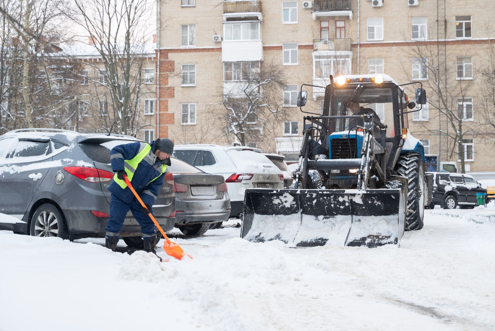 жкх, уборка, лыткарино, черная метель,