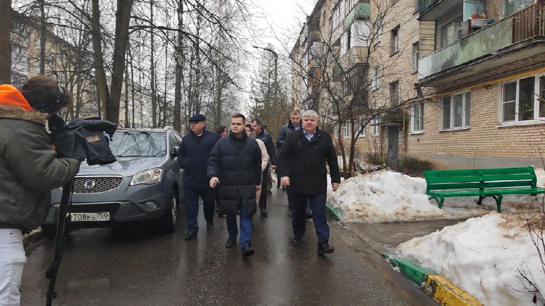 Пушкино, Пушкинский, Правдинский, Весна в Подмосковье, благоустройство, управляющая компания, уборка снега,