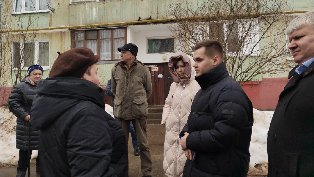 Пушкино, Пушкинский, Правдинский, Весна в Подмосковье, благоустройство, управляющая компания, уборка снега,