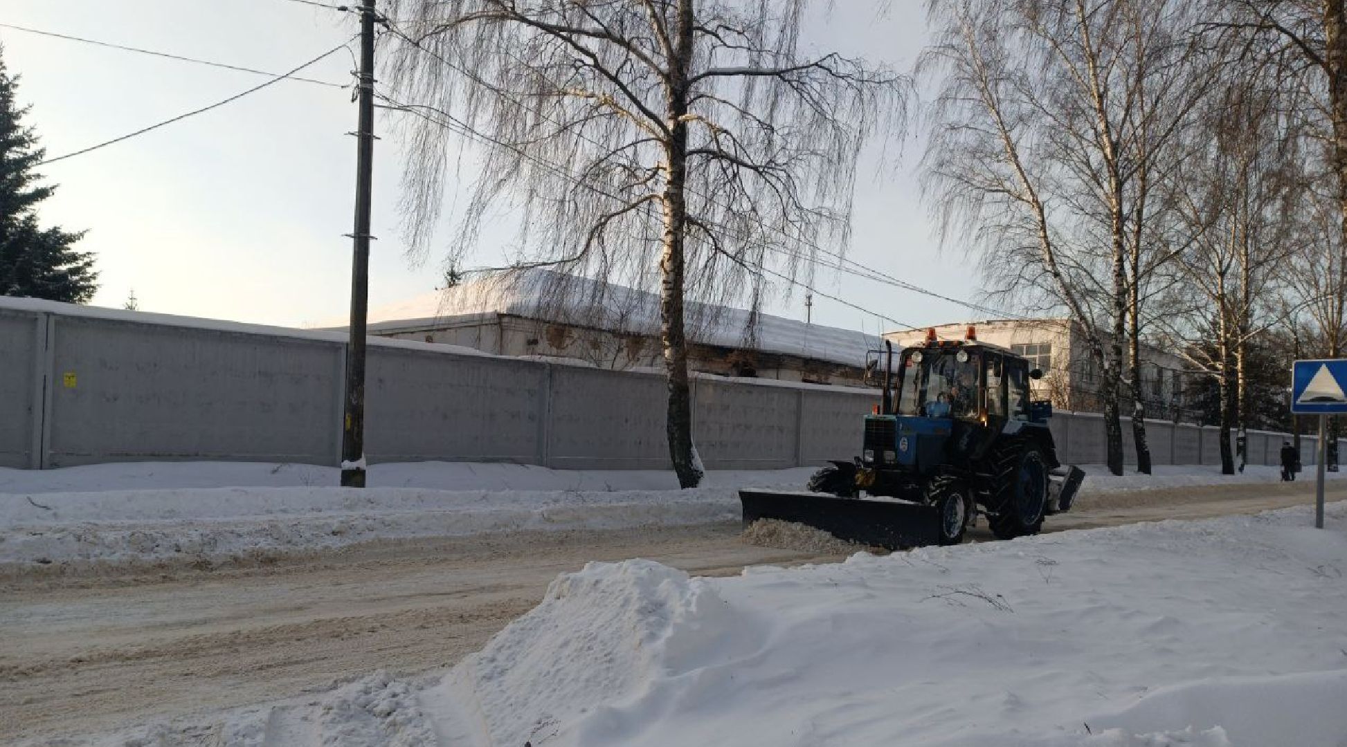 снегопад, последствия стихии, уборка территорий, жкх, коммунальщики, Лосино-Петровский,