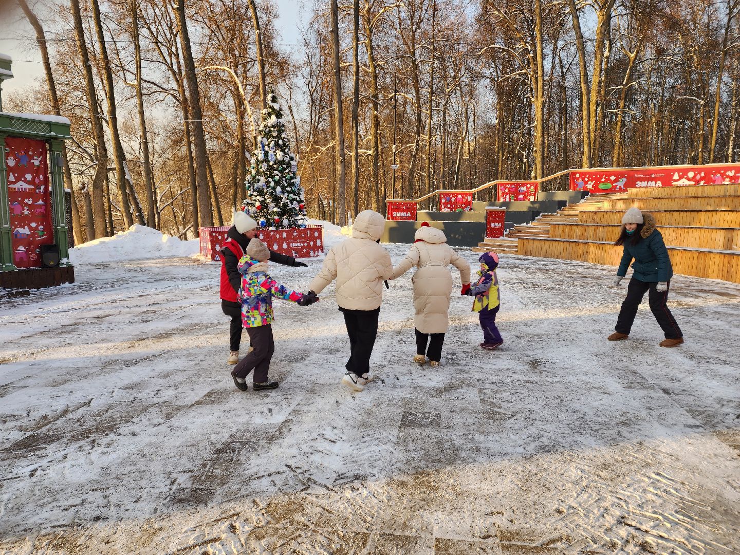 раменское, культура, раменский городской парк, праздничная программа для детей, Старый новый год,