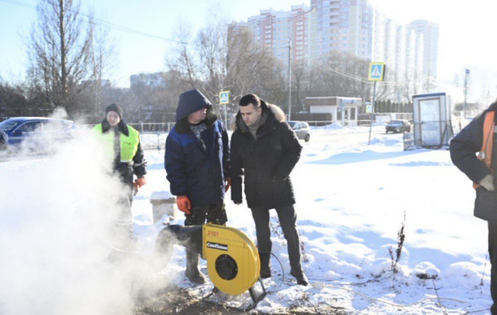 авария, авария в котельной, теплосети, теплотрасса, ленинский окргуг,