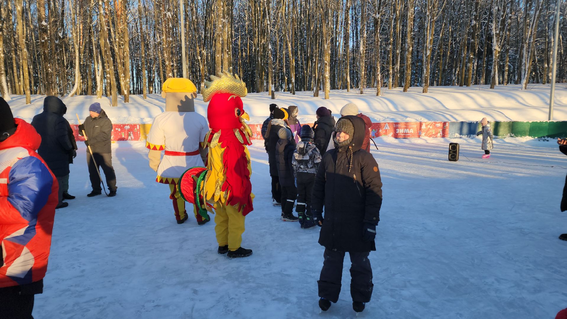 Волоколамск, парк, парки подмосковья, зима в подмосковье, дискотека, мандарины, дети, детская музыка,
