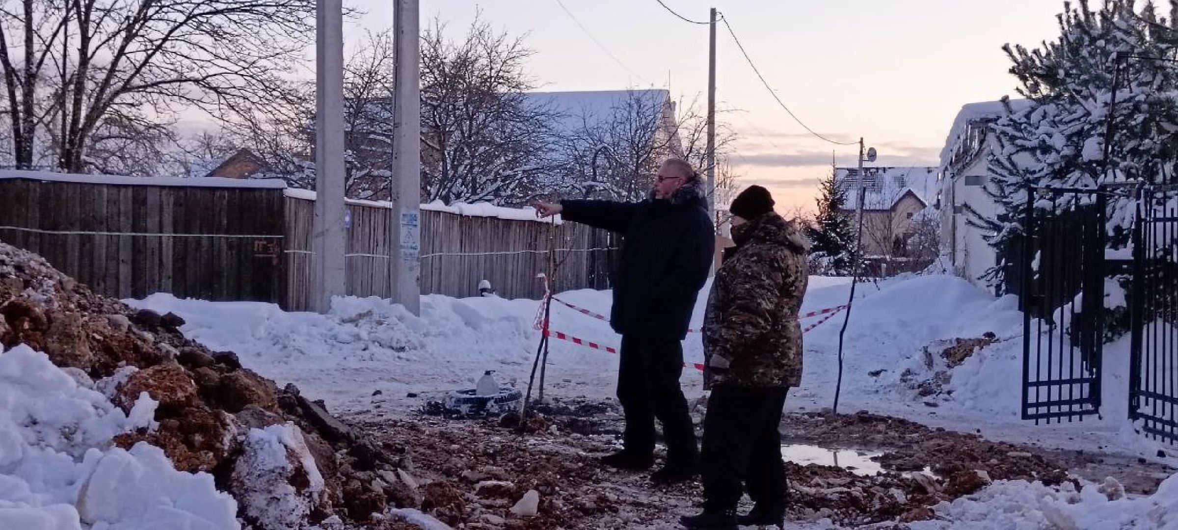 Дмитров, Авария в трубопроводе, Семешки,