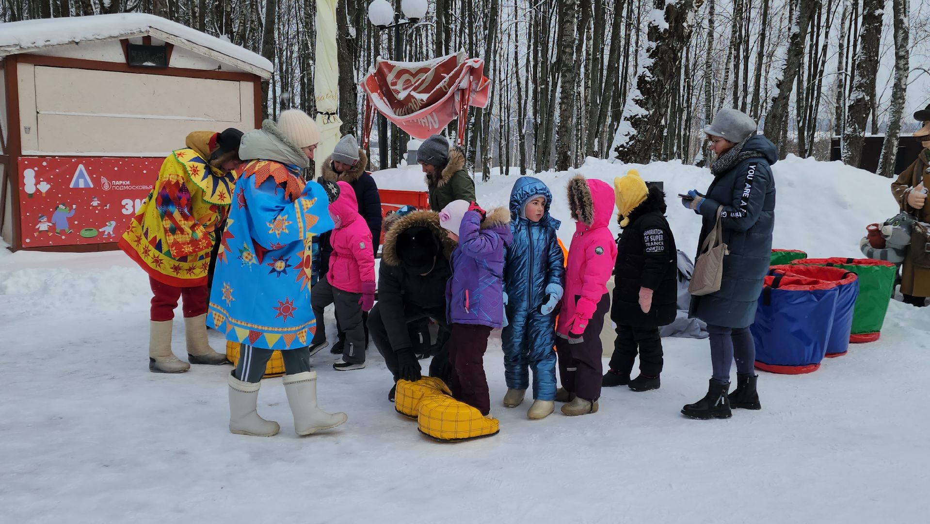волоколамск, парк, снег, зима в подмосковье, мероприятие, елки, соревнования, конкурсы, мастер класс,