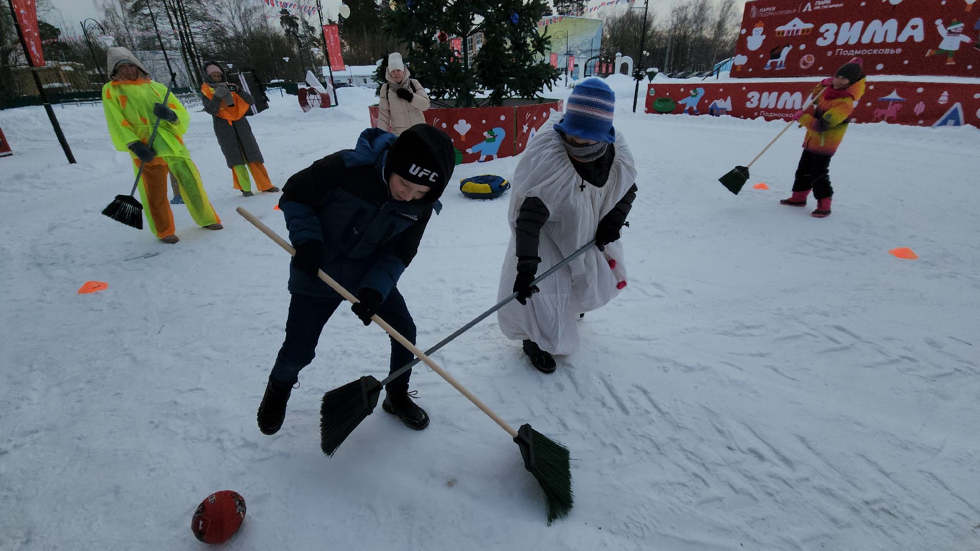 шатура, городской округ люди, городские парки, парки подмосковья, метлобол, юмор, приколы,