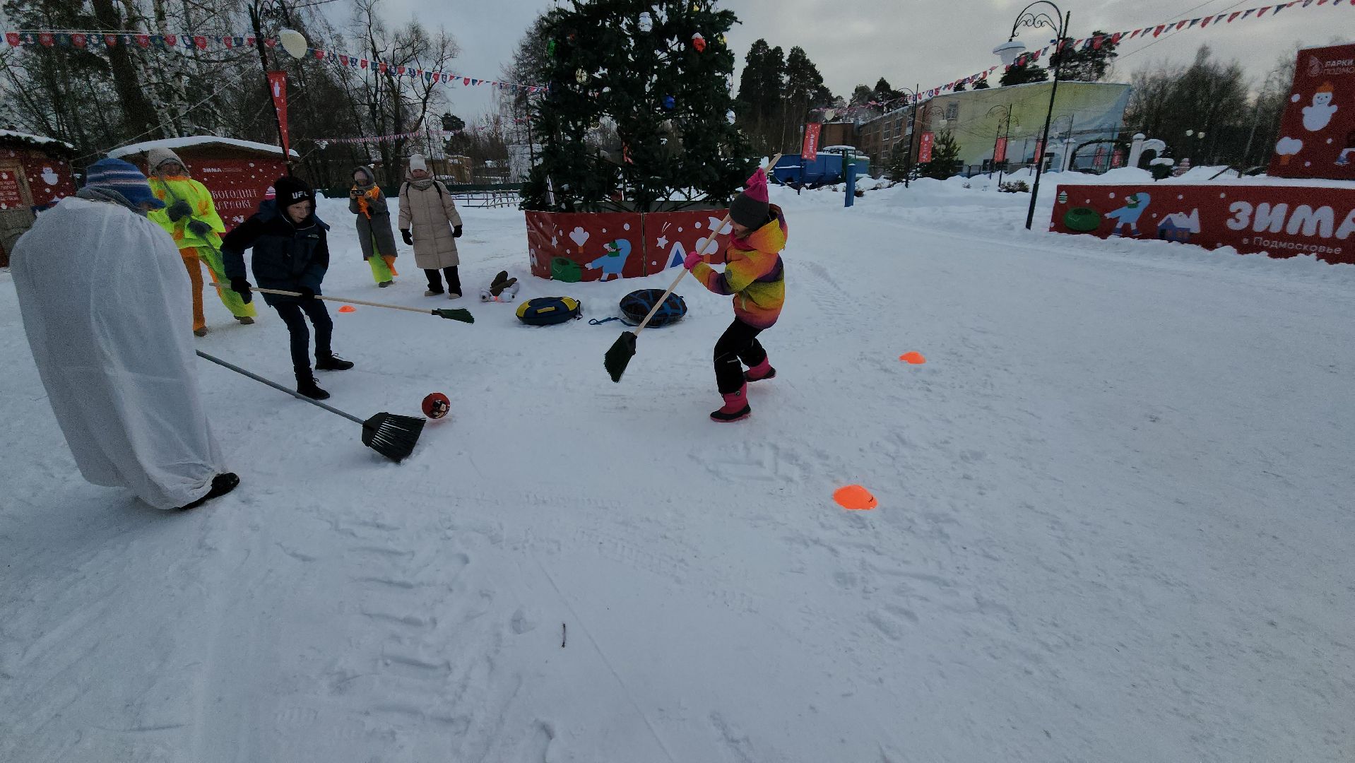 шатура, городской округ люди, городские парки, парки подмосковья, метлобол, юмор, приколы,