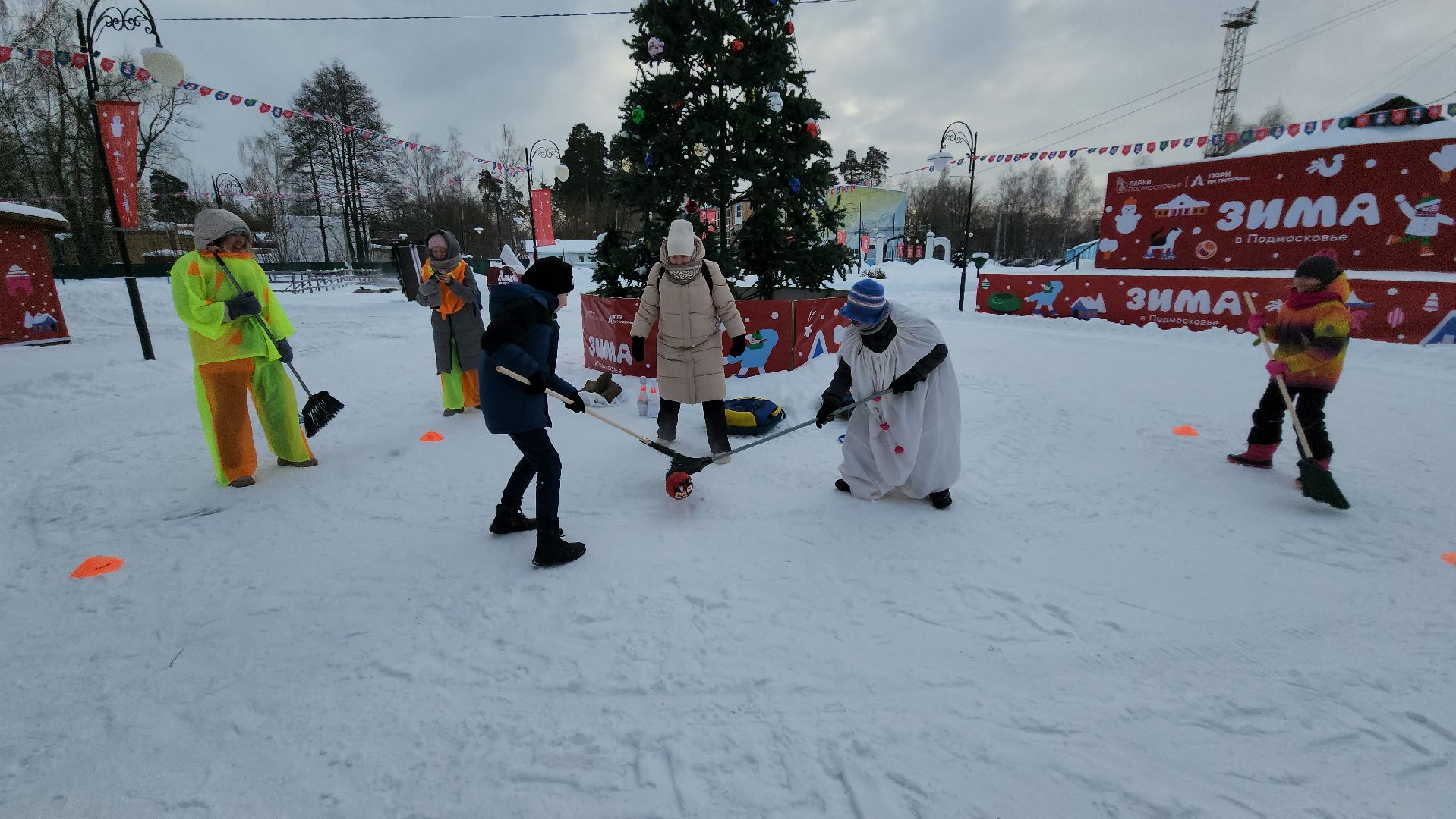 шатура, городской округ люди, городские парки, парки подмосковья, метлобол, юмор, приколы,