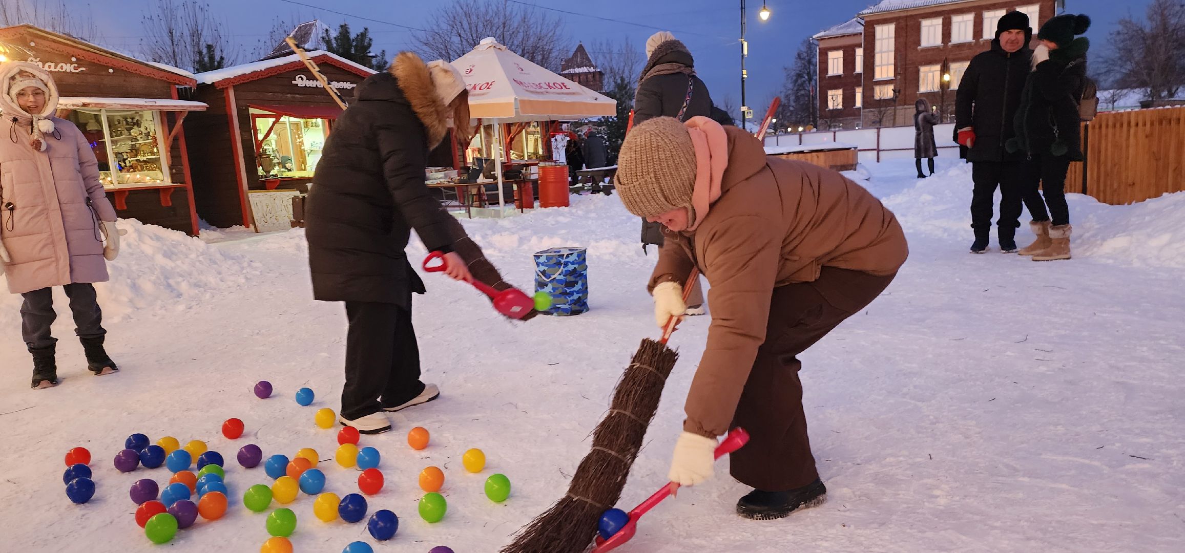 Коломна, зима в подмосковье, старый новый год, праздничная программа,