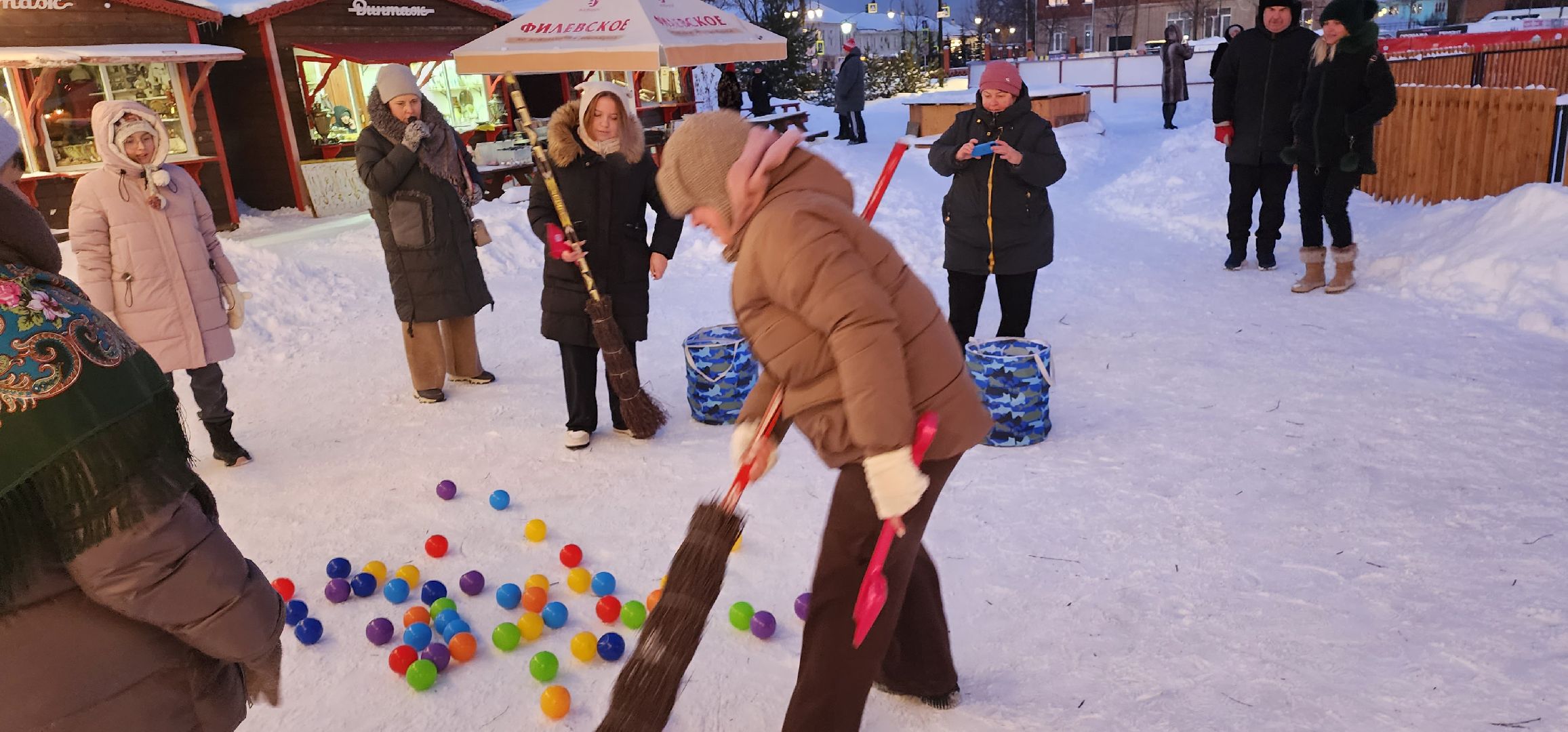 Коломна, зима в подмосковье, старый новый год, праздничная программа,