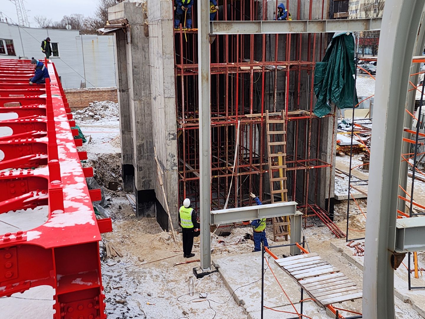 лифты, пешеходный переход, железная дорога, лифтостроительный завод, серпухов,