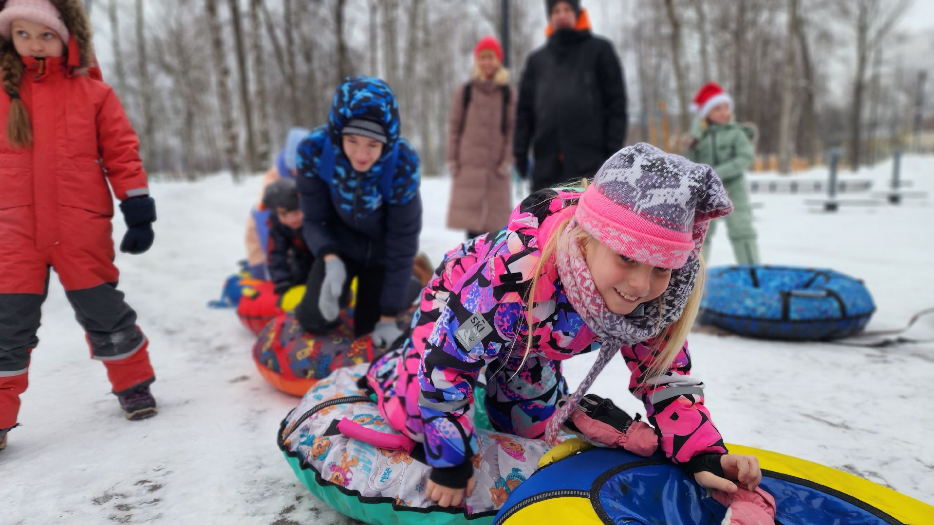 ступино, парки подмосковья, зима в подмосковье,