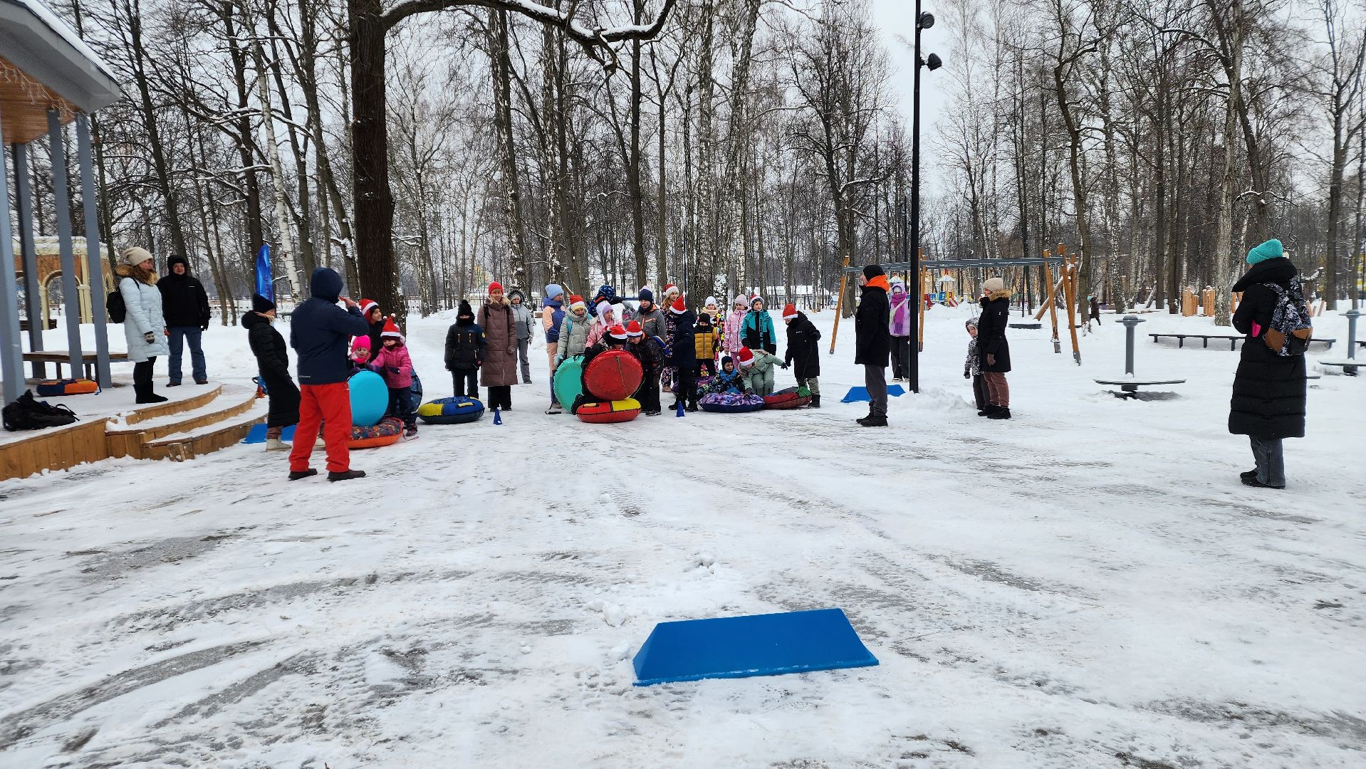 ступино, парки подмосковья, зима в подмосковье,