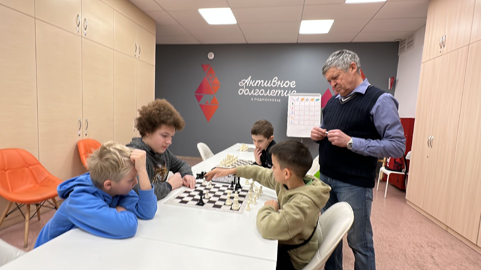 Шахматный турнир, Одинцово, Одинцовская библиотека,