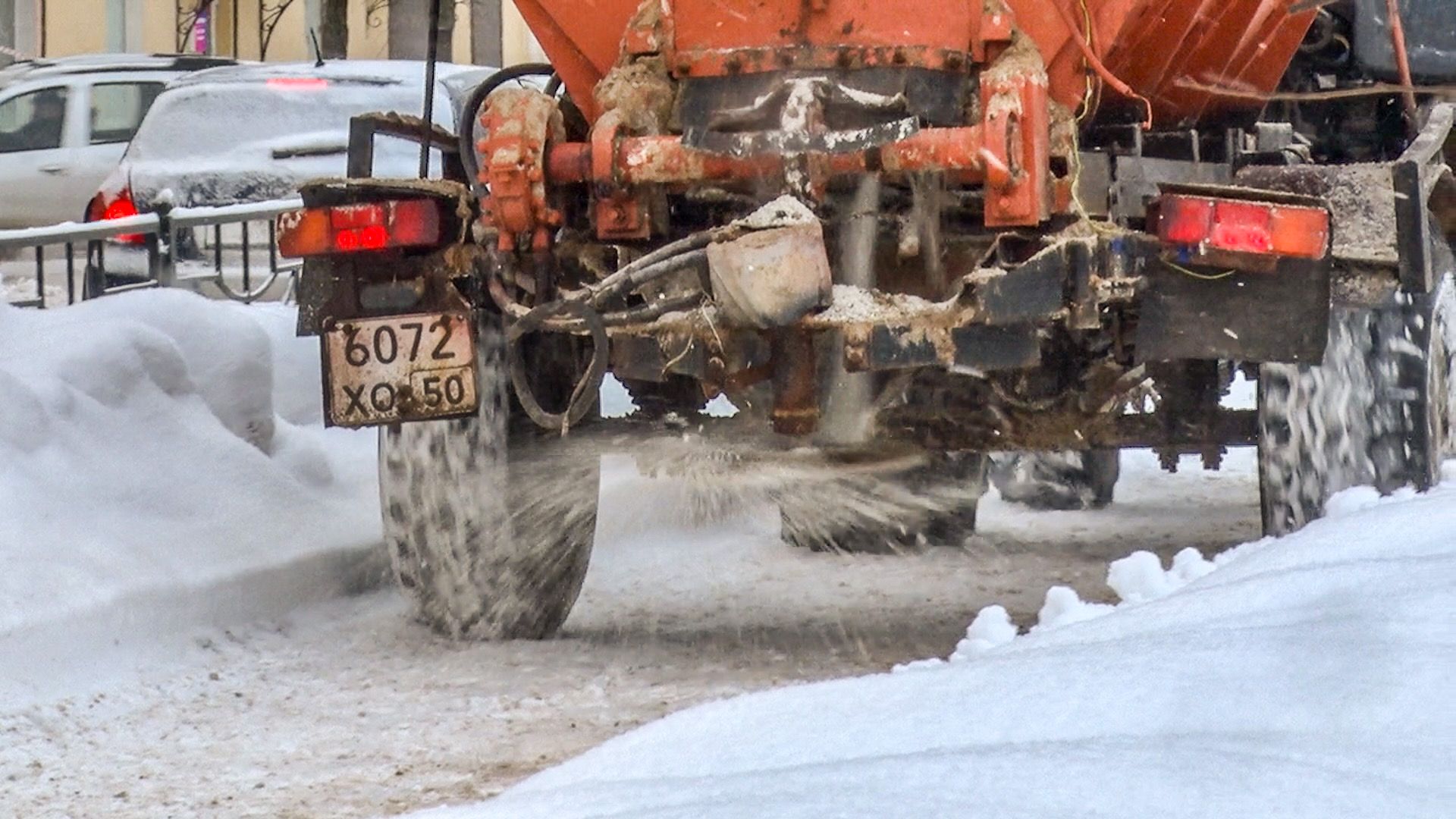 Клин, общество, ЖКХ, дворники, зима, снегопад,