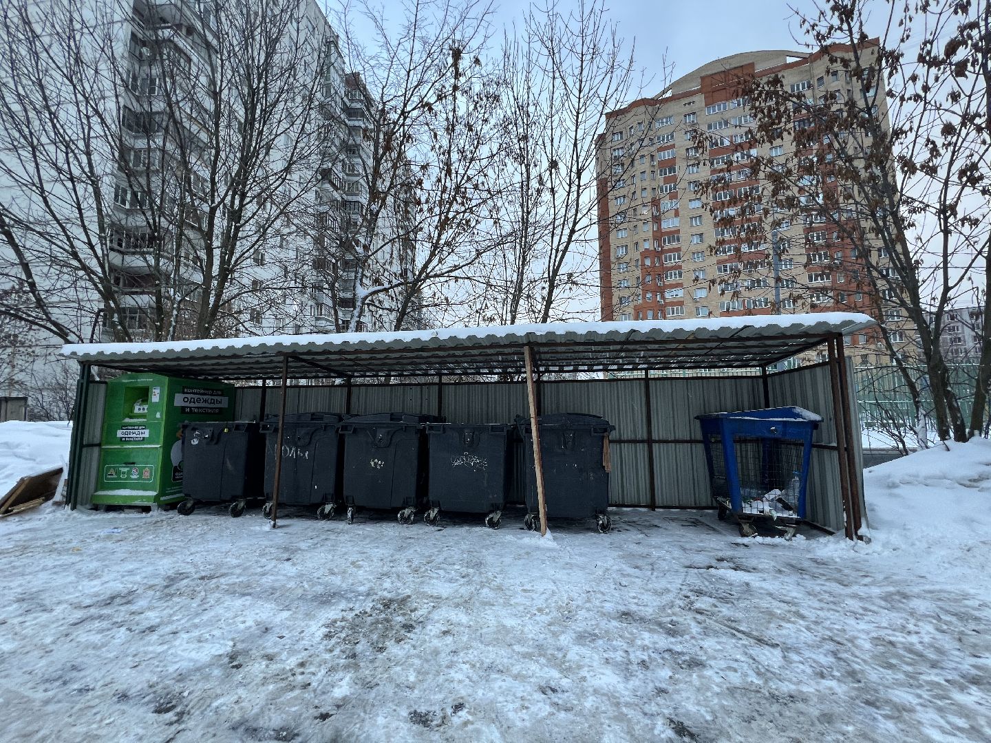 химки, вывоз мусора, контейнерная площадка, мусорка,