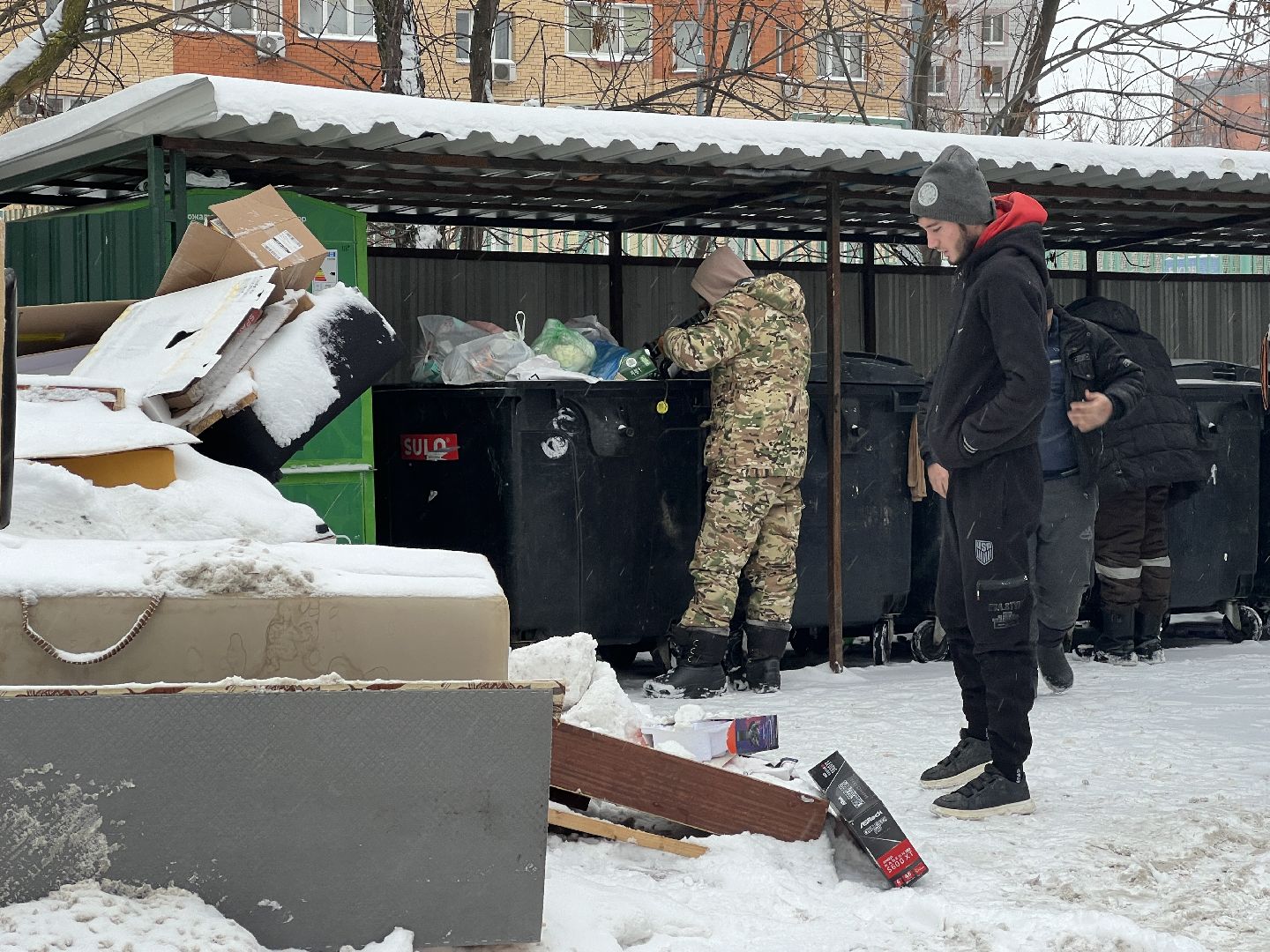 химки, вывоз мусора, контейнерная площадка, мусорка,