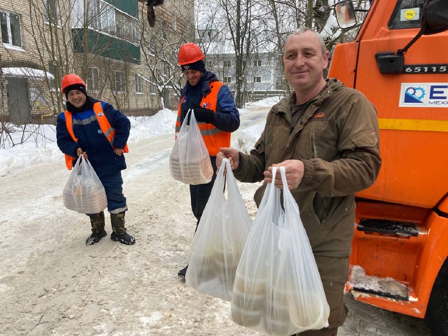 Солнечногорск, Газпром Теплоэнерго, благотворительность, авария, аварийная бригада,