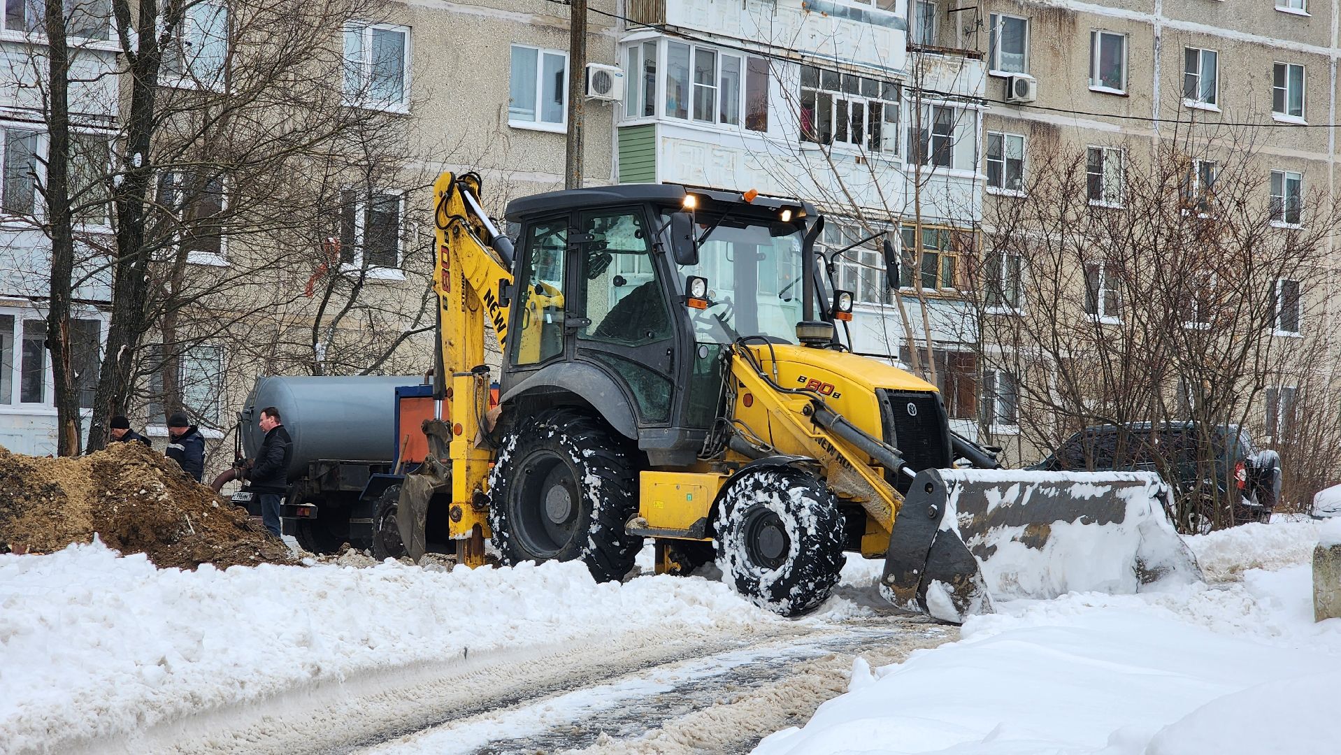 ЖКХ, отопление, авария, Егорьевск, Подмосковье, Московская область,