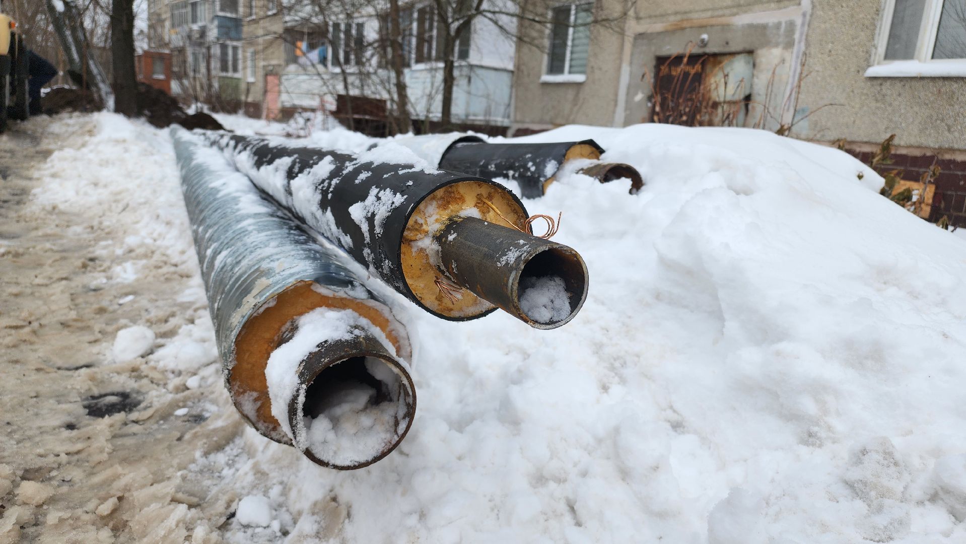 ЖКХ, отопление, авария, Егорьевск, Подмосковье, Московская область,