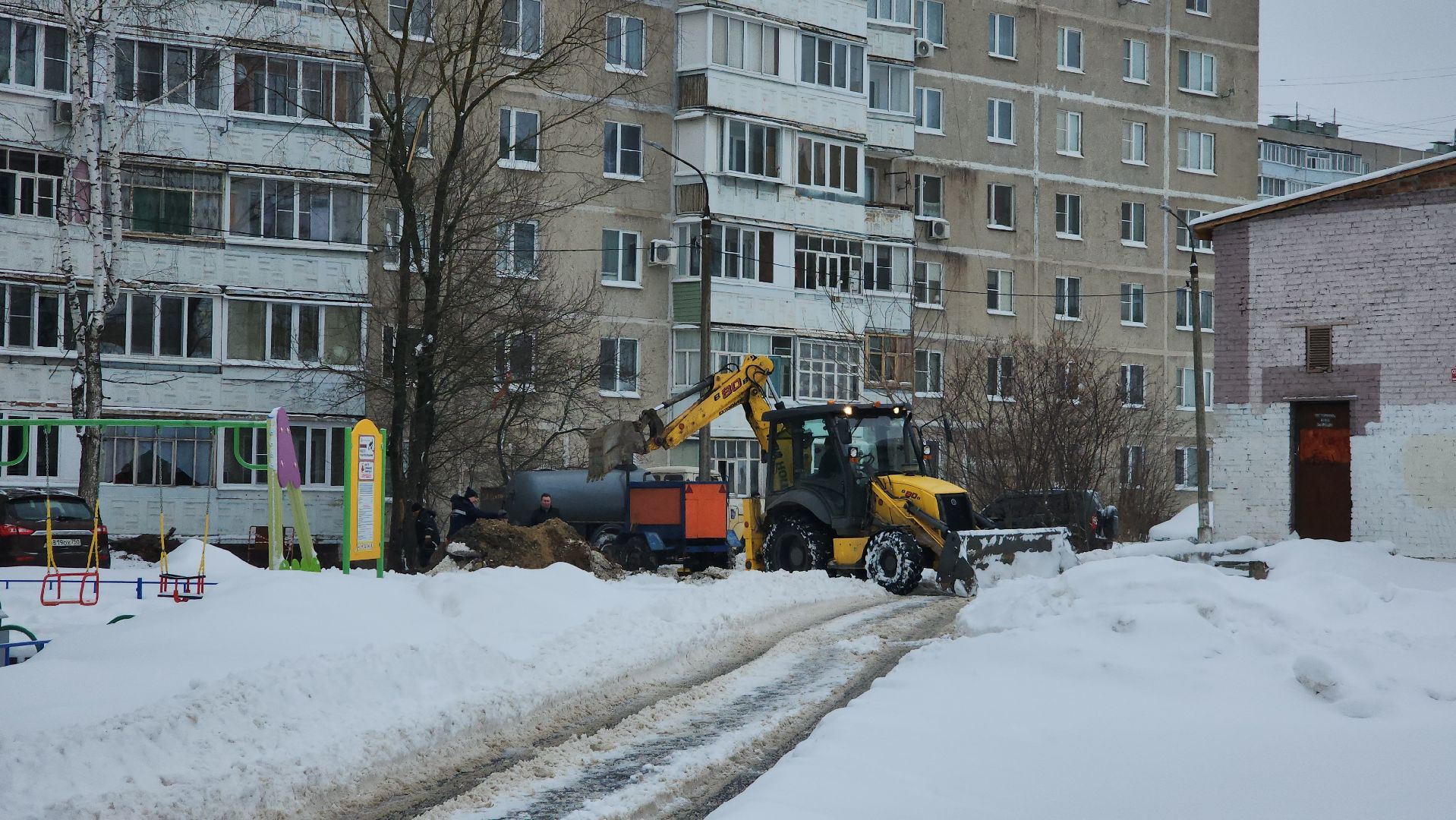 ЖКХ, отопление, авария, Егорьевск, Подмосковье, Московская область,