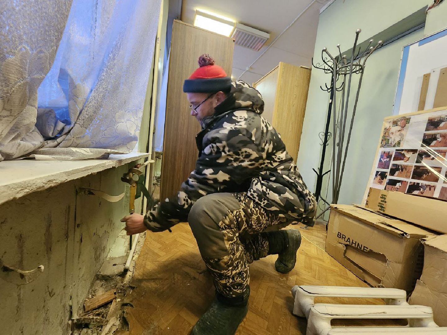 подмосковье, подольск, климовск, музыкальная школа, дети, батареи, система отопления, специалисты, работы,