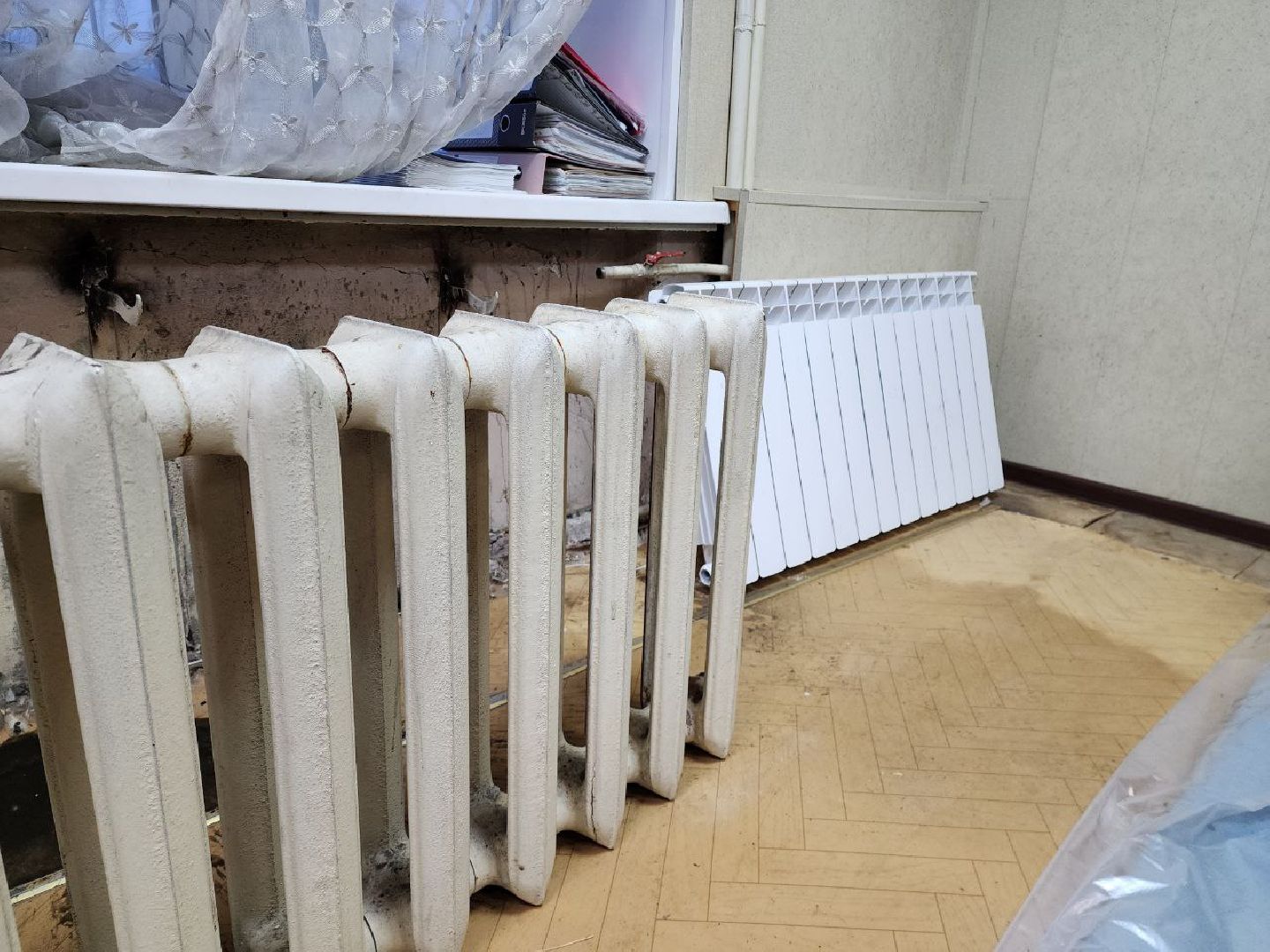 подмосковье, подольск, климовск, музыкальная школа, дети, батареи, система отопления, специалисты, работы,