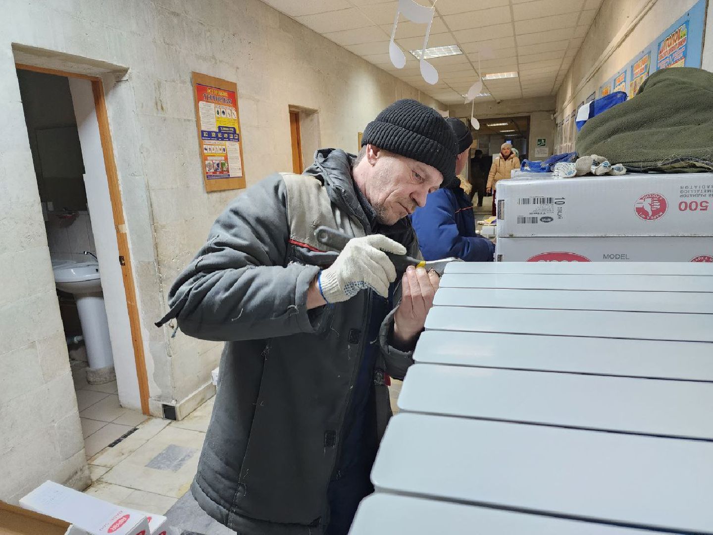 подмосковье, подольск, климовск, музыкальная школа, дети, батареи, система отопления, специалисты, работы,