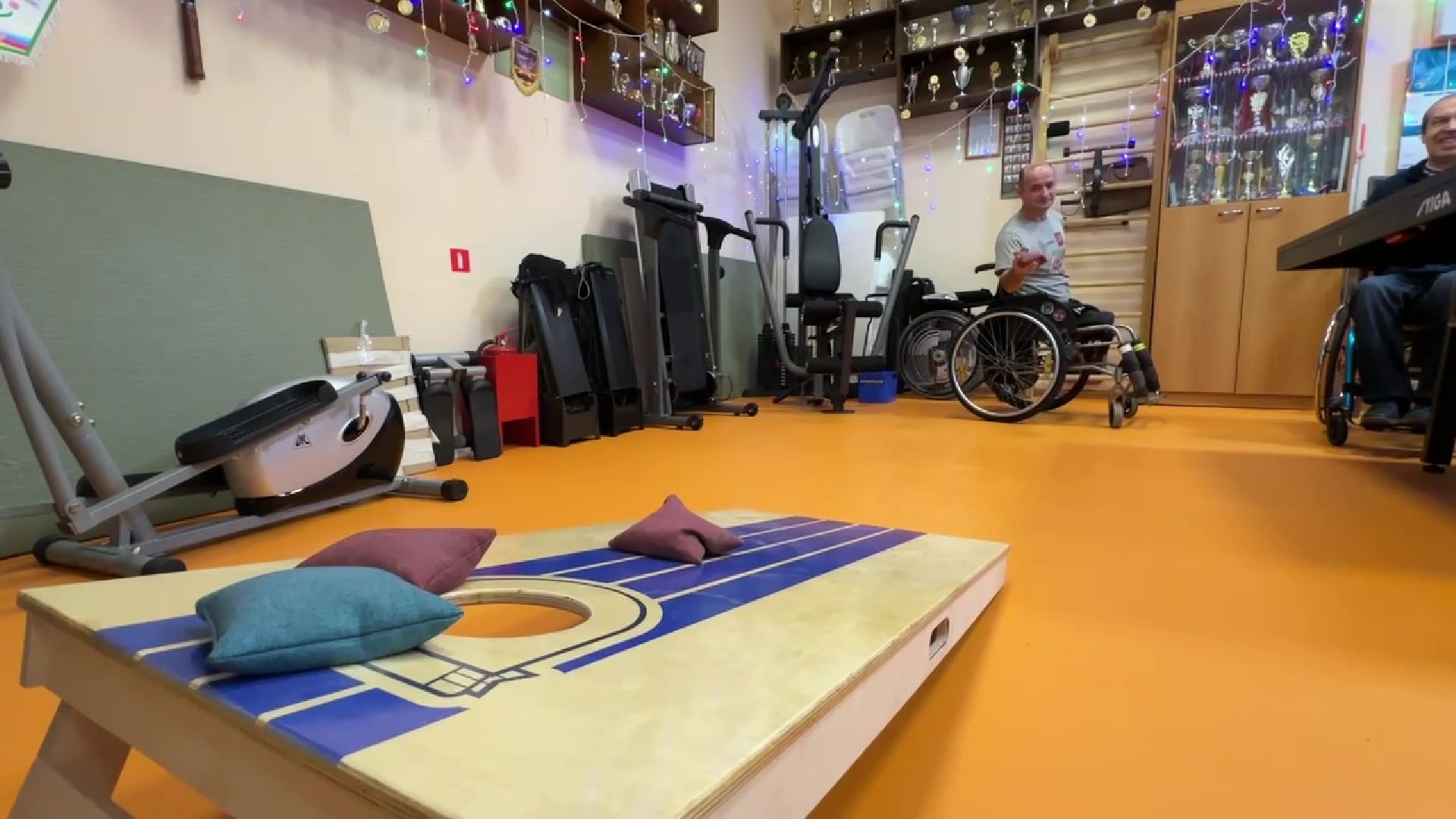 Реутов, инвалиды, РИСК-М, корнхолл, спорт, игра,