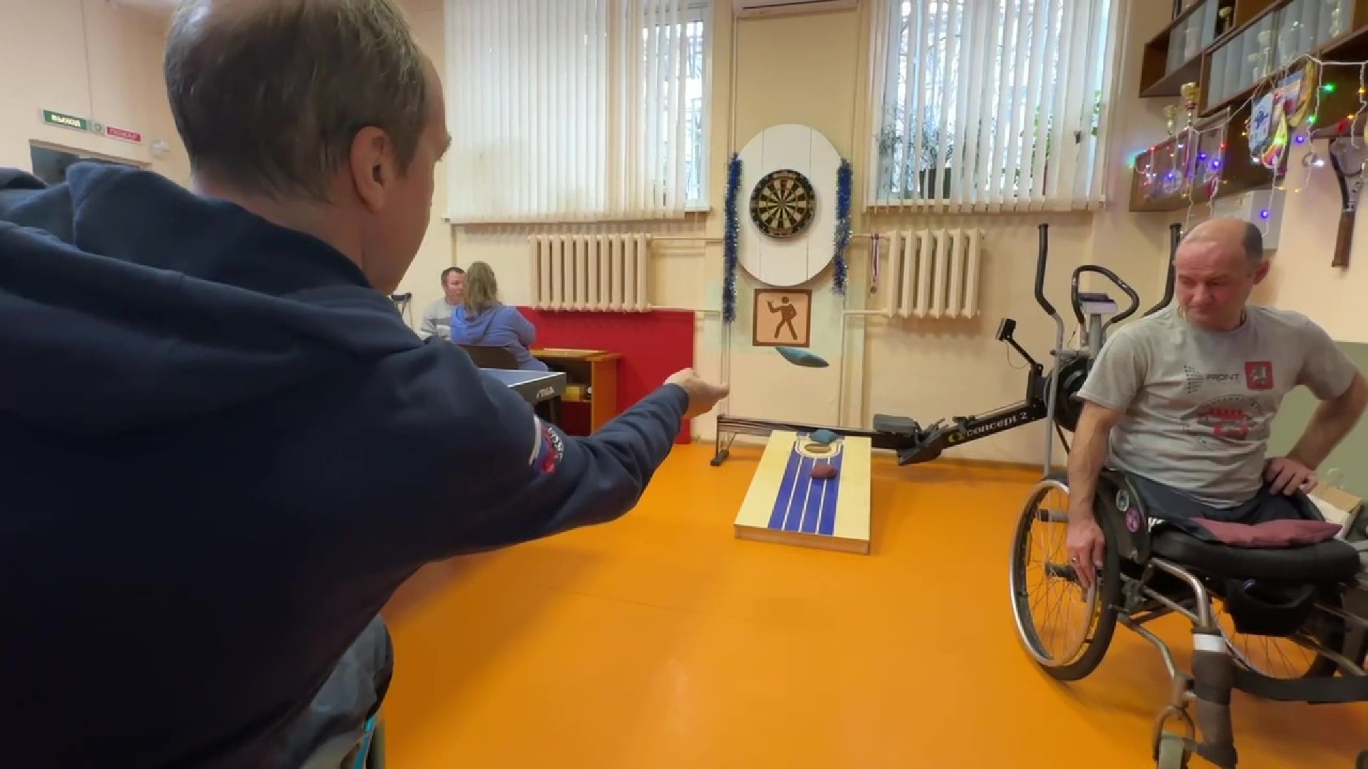 Реутов, инвалиды, РИСК-М, корнхолл, спорт, игра,