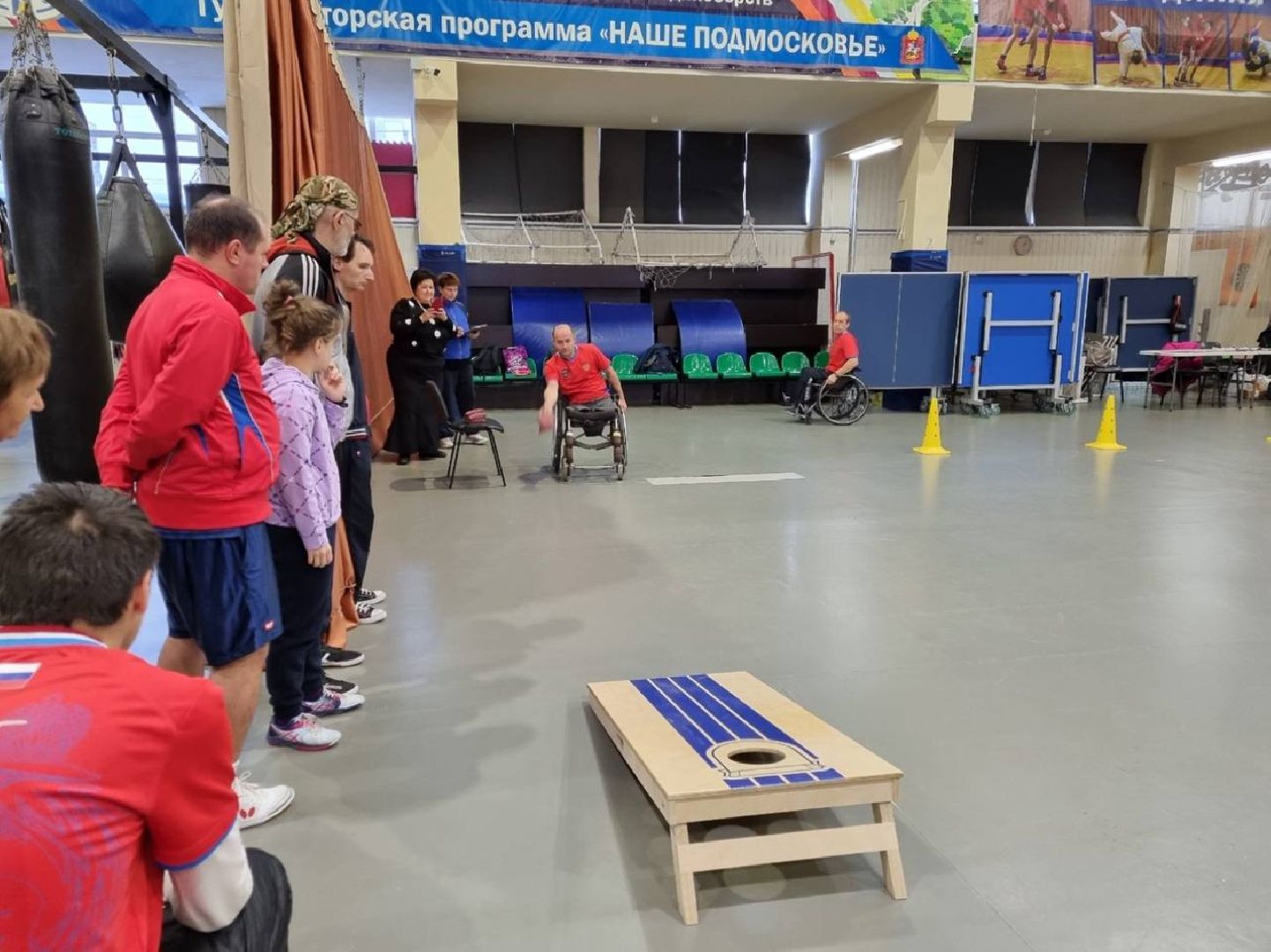Реутов, инвалиды, РИСК-М, корнхолл, спорт, игра,