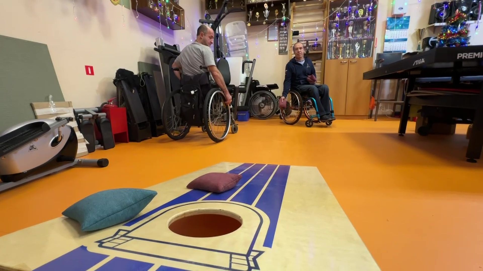 Реутов, инвалиды, РИСК-М, корнхолл, спорт, игра,