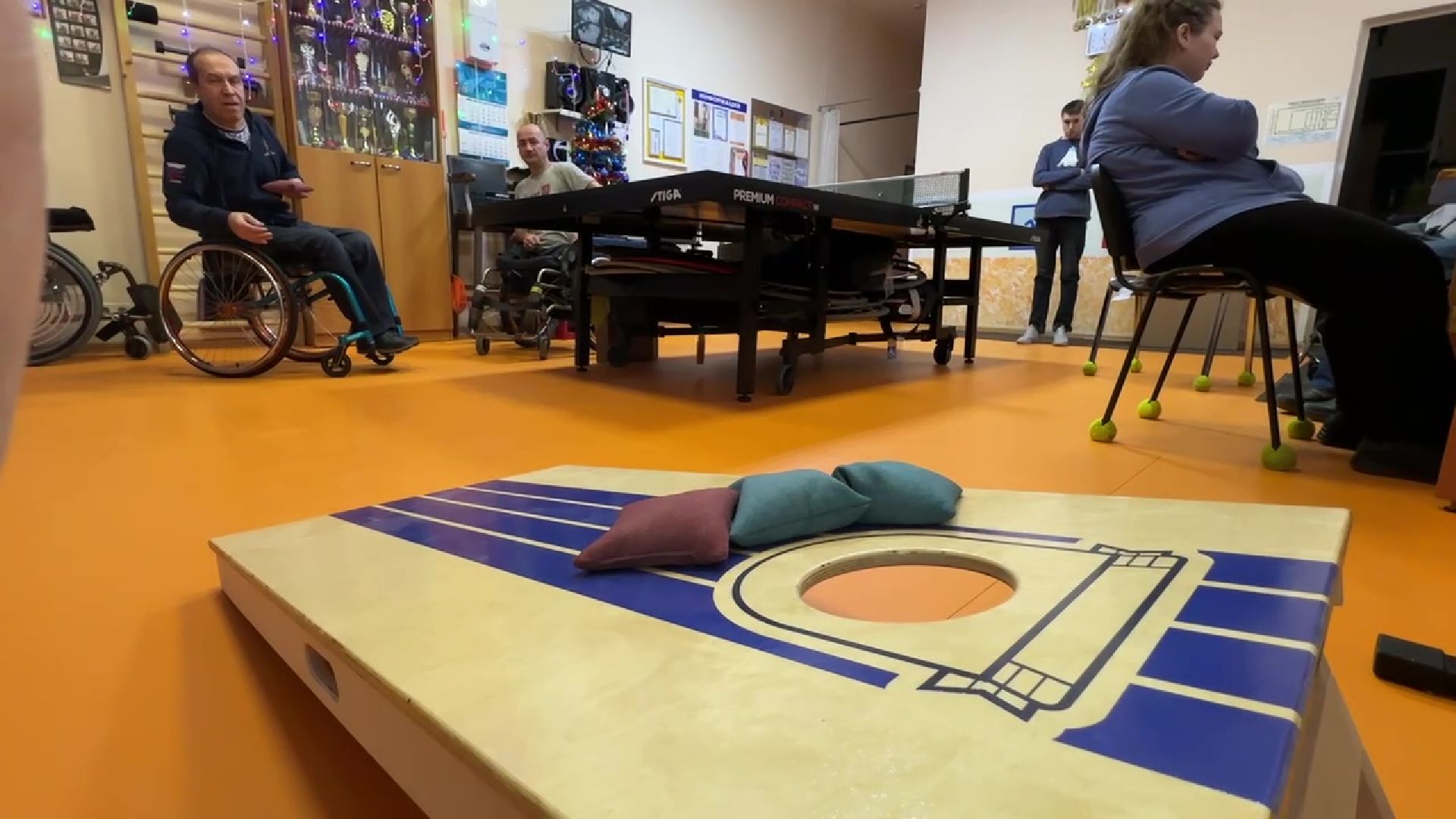 Реутов, инвалиды, РИСК-М, корнхолл, спорт, игра,