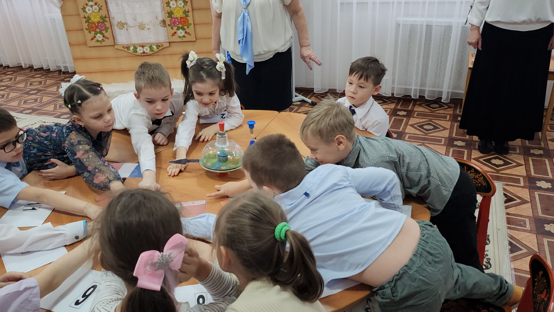 серпухов, детский сад матрешка, дети, игра, школа 2,