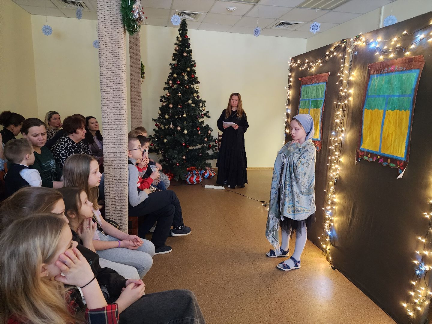 красноармейск, г.о. пушкинский, воскресная школа, спектакль, крещение господне,