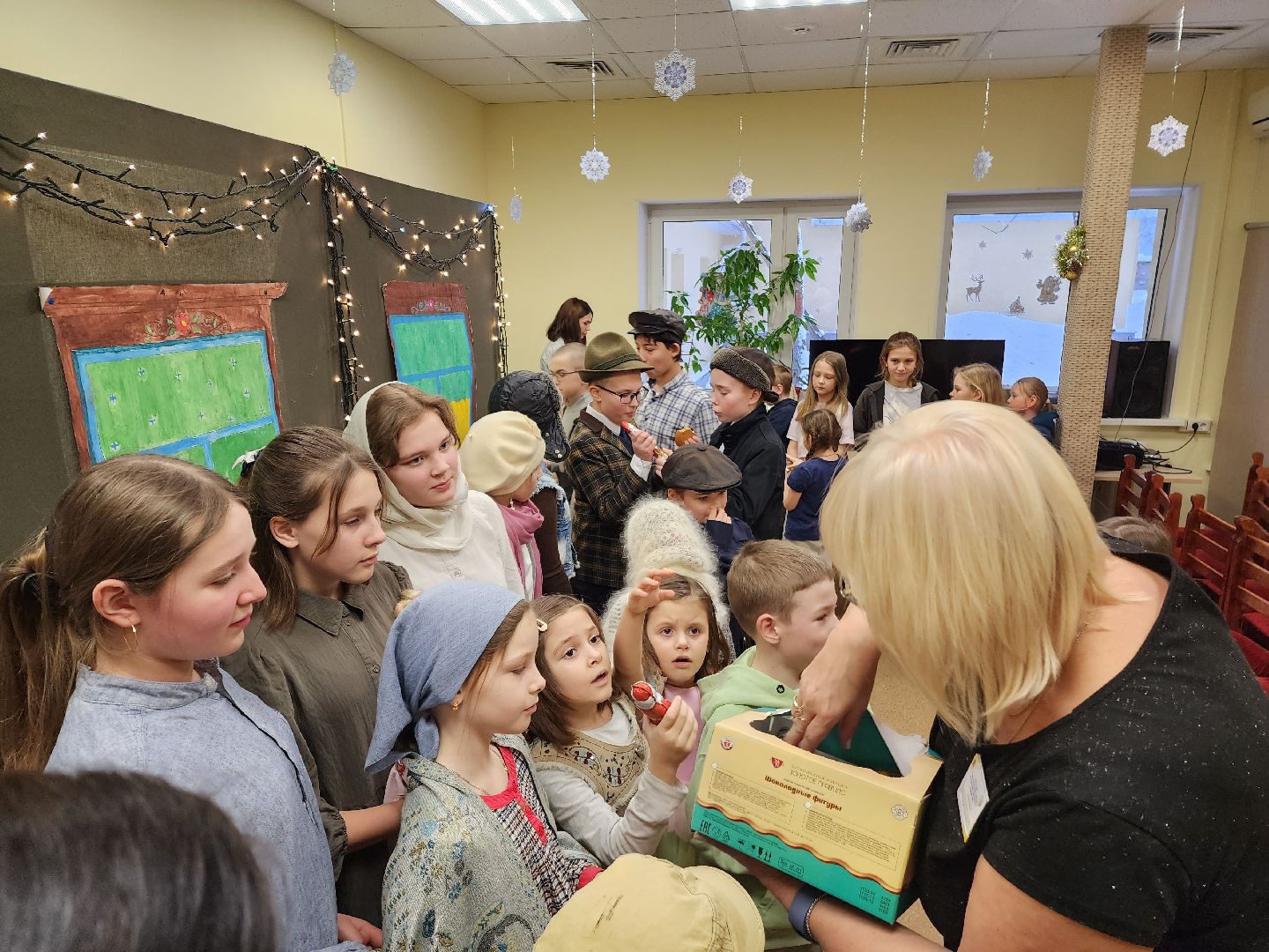 красноармейск, г.о. пушкинский, воскресная школа, спектакль, крещение господне,