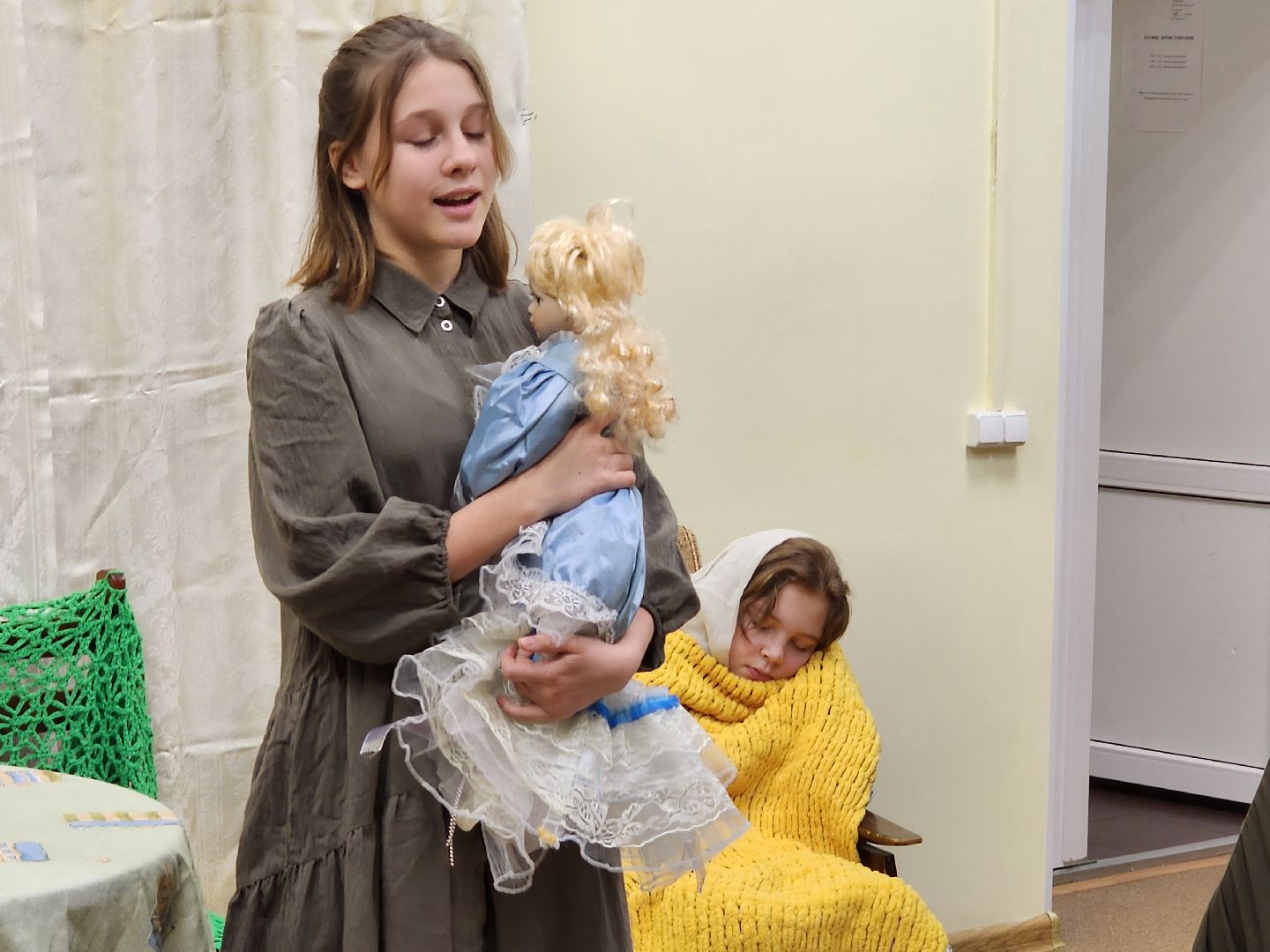 красноармейск, г.о. пушкинский, воскресная школа, спектакль, крещение господне,