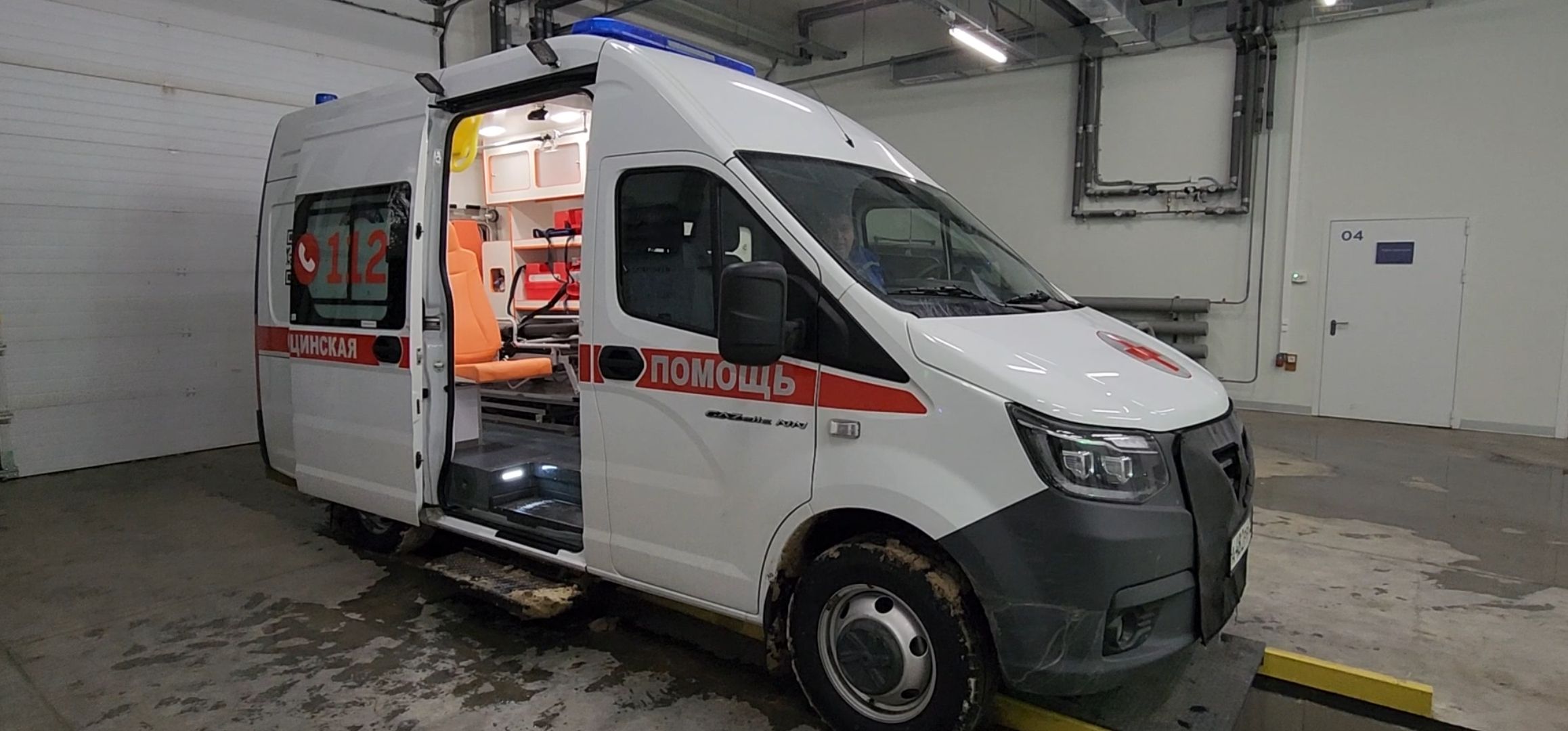 кашира, скорая помощь, новая машина, газель, обновление автопарка, пневматическая подвеска, ивл, дефибриллятор,