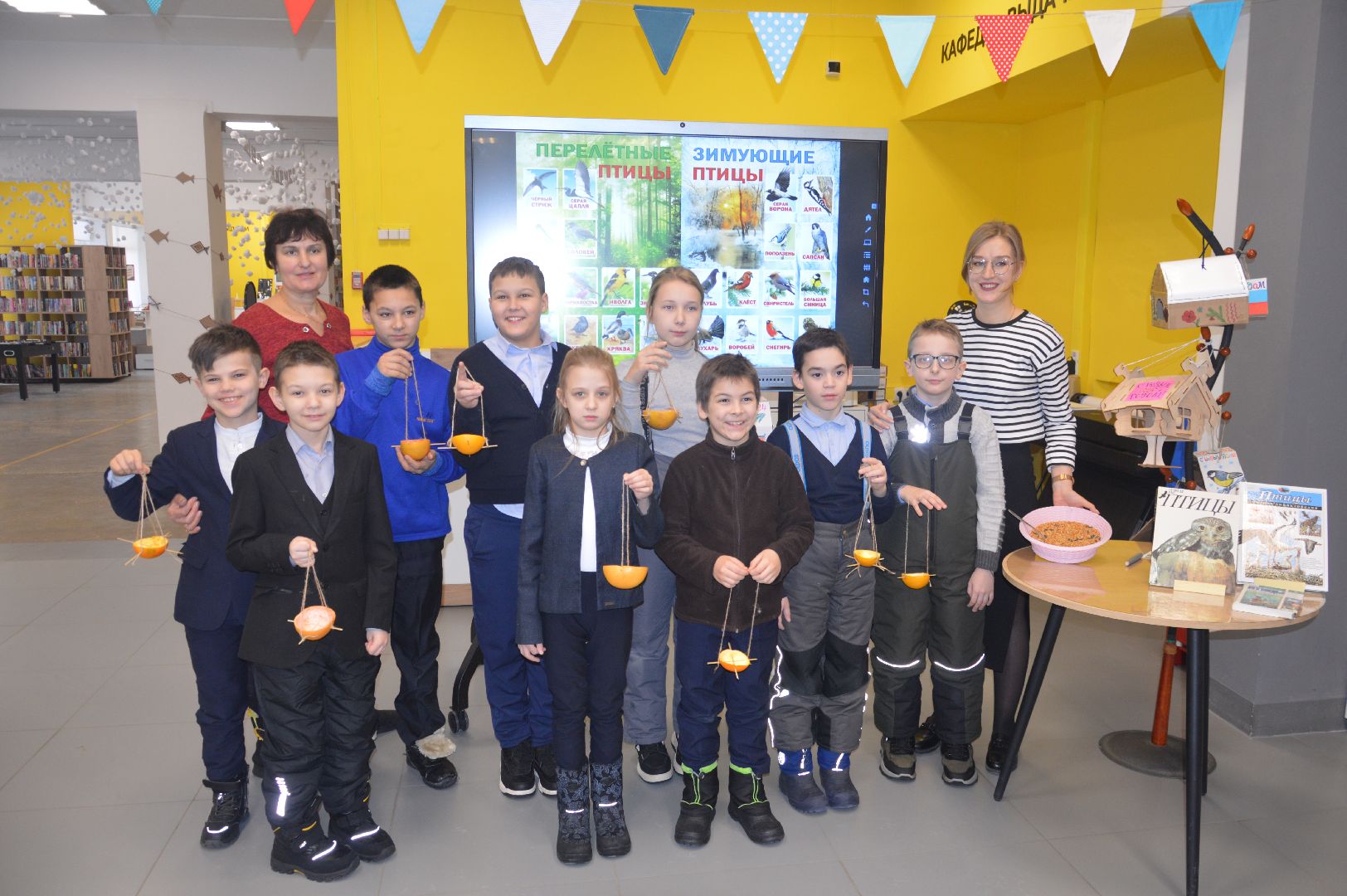 шатура, эко-кормушки, покормите птиц, эко-акция, экология, экологическая акция, экология - дело кажного,