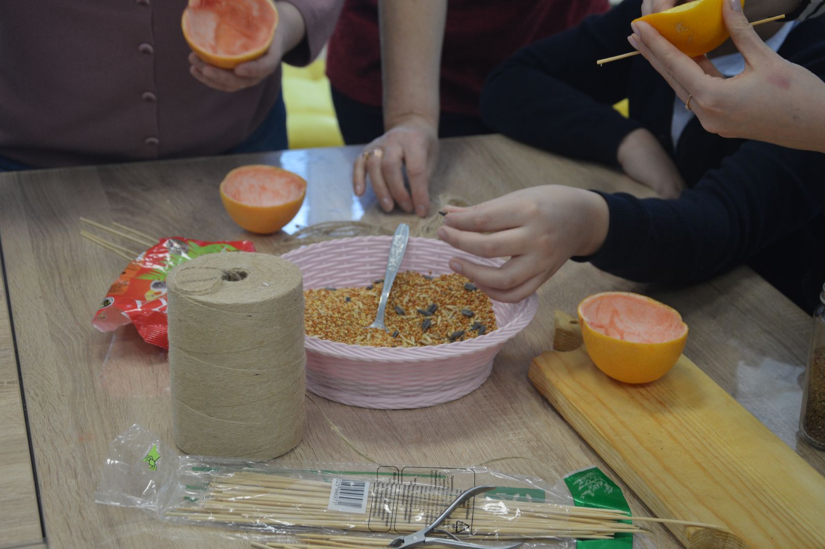 шатура, эко-кормушки, покормите птиц, эко-акция, экология, экологическая акция, экология - дело кажного,